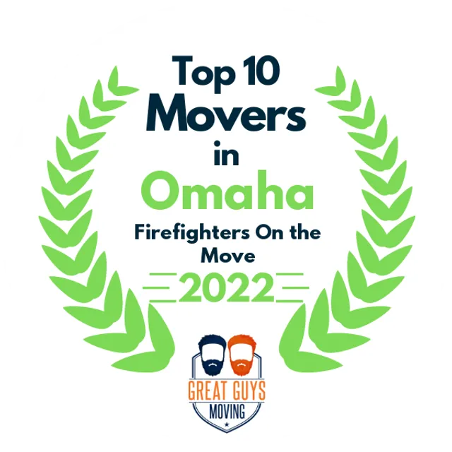 Top 10 Movers in Omaha, NE 2022 award