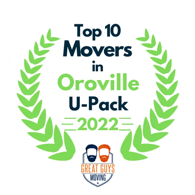 Top 10 Movers in Oakland, CA 2022 award