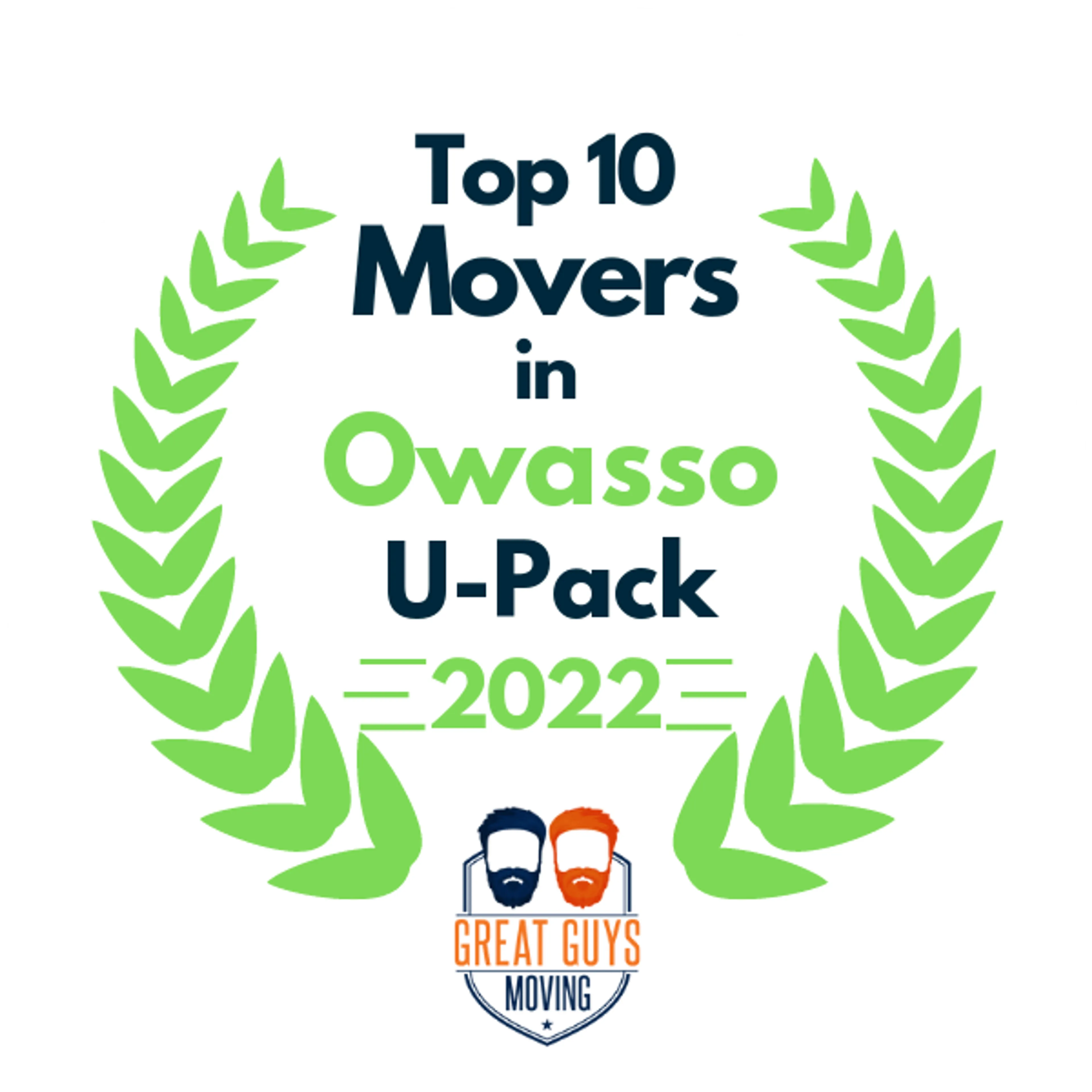 Top 10 Movers in Tulsa, OK 2022 award