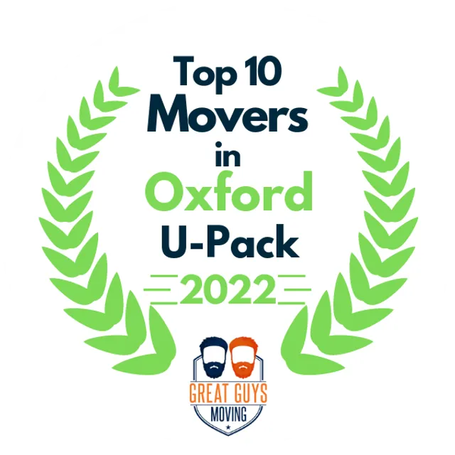 Top 10 Movers in Birmingham, AL 2022 award