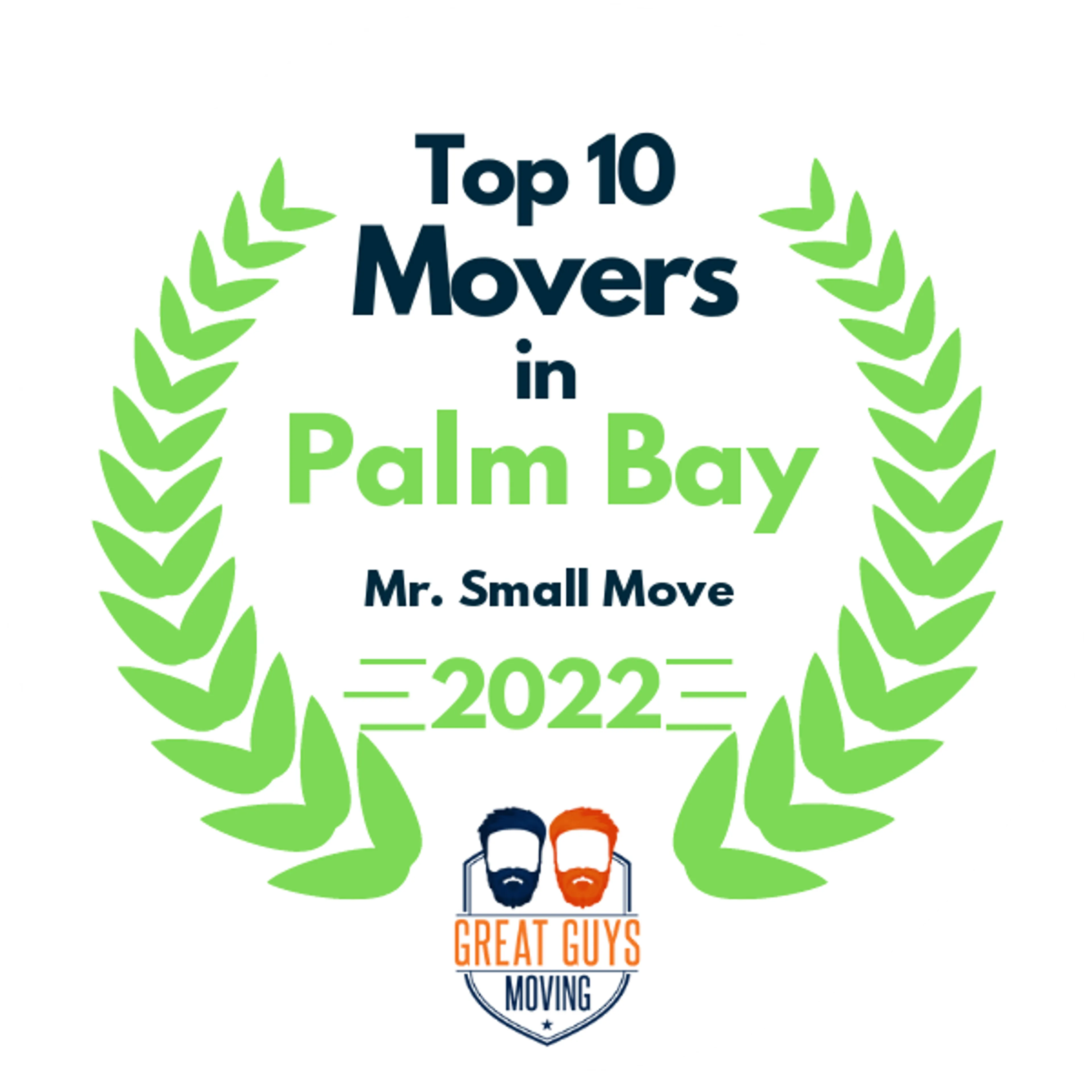 Top 10 Movers in Port St. Lucie, FL 2022 award