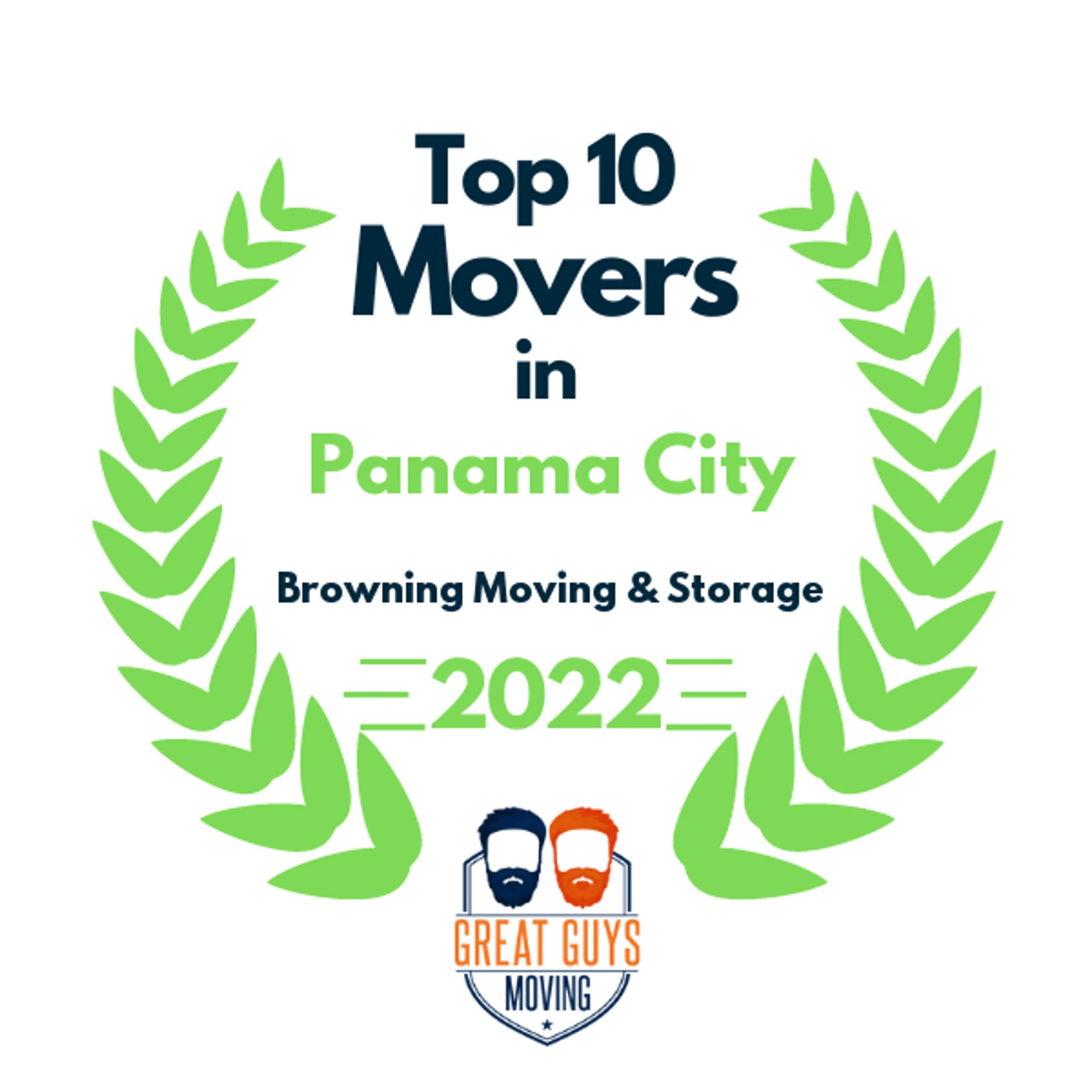 Top 10 Movers in Tallahassee, FL 2022 award
