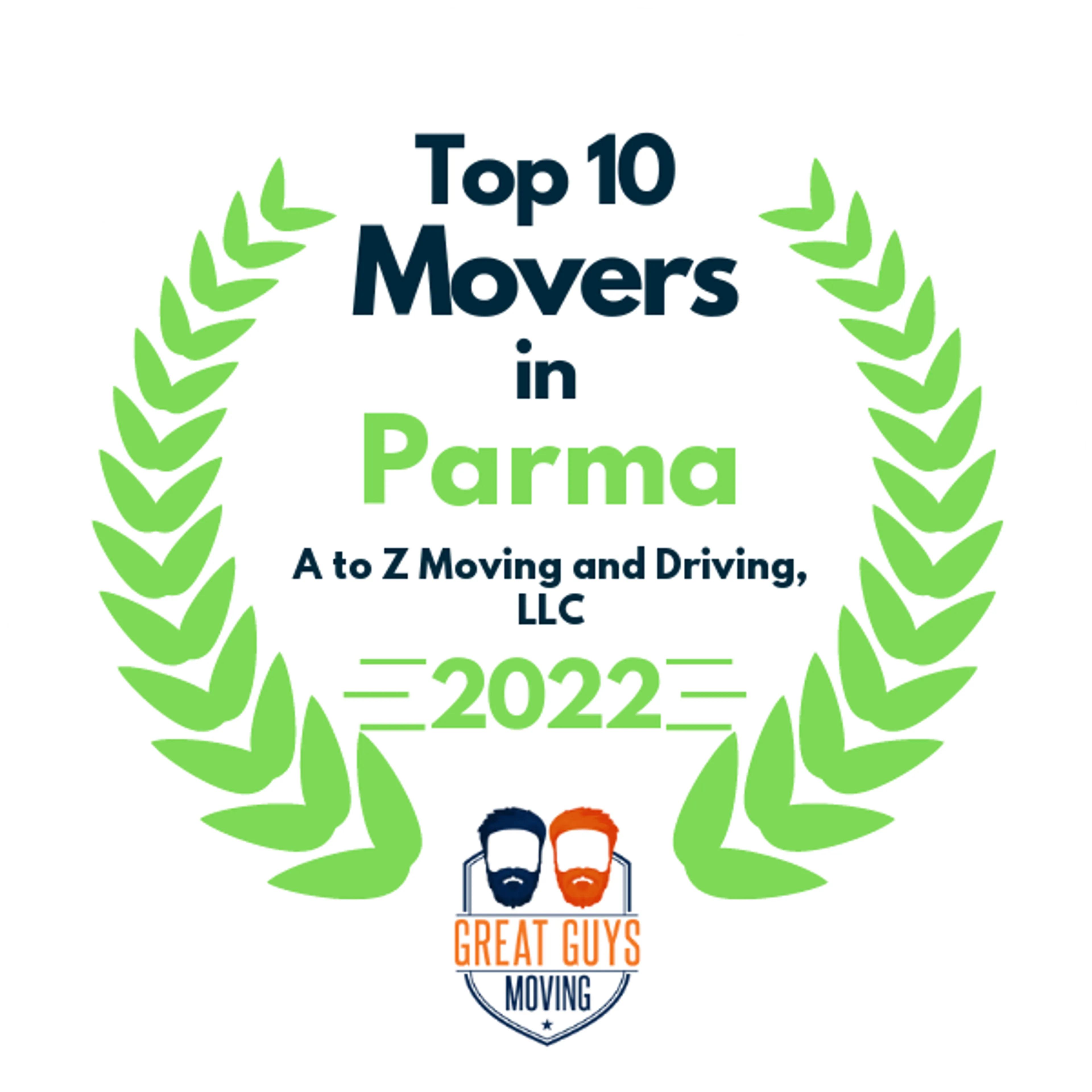 Top 10 Movers in Cleveland, OH 2022 award