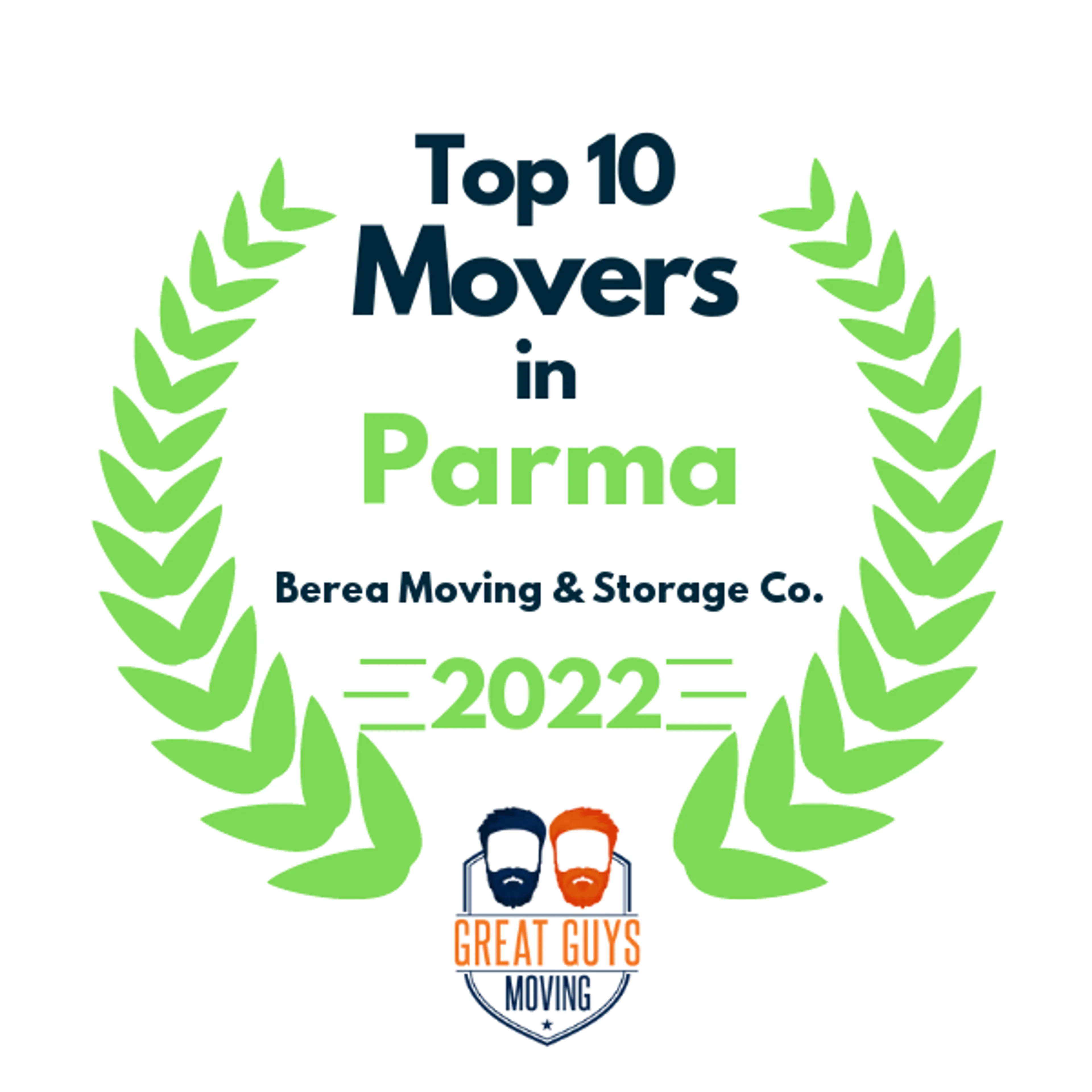 Top 10 Movers in Cleveland, OH 2022 award