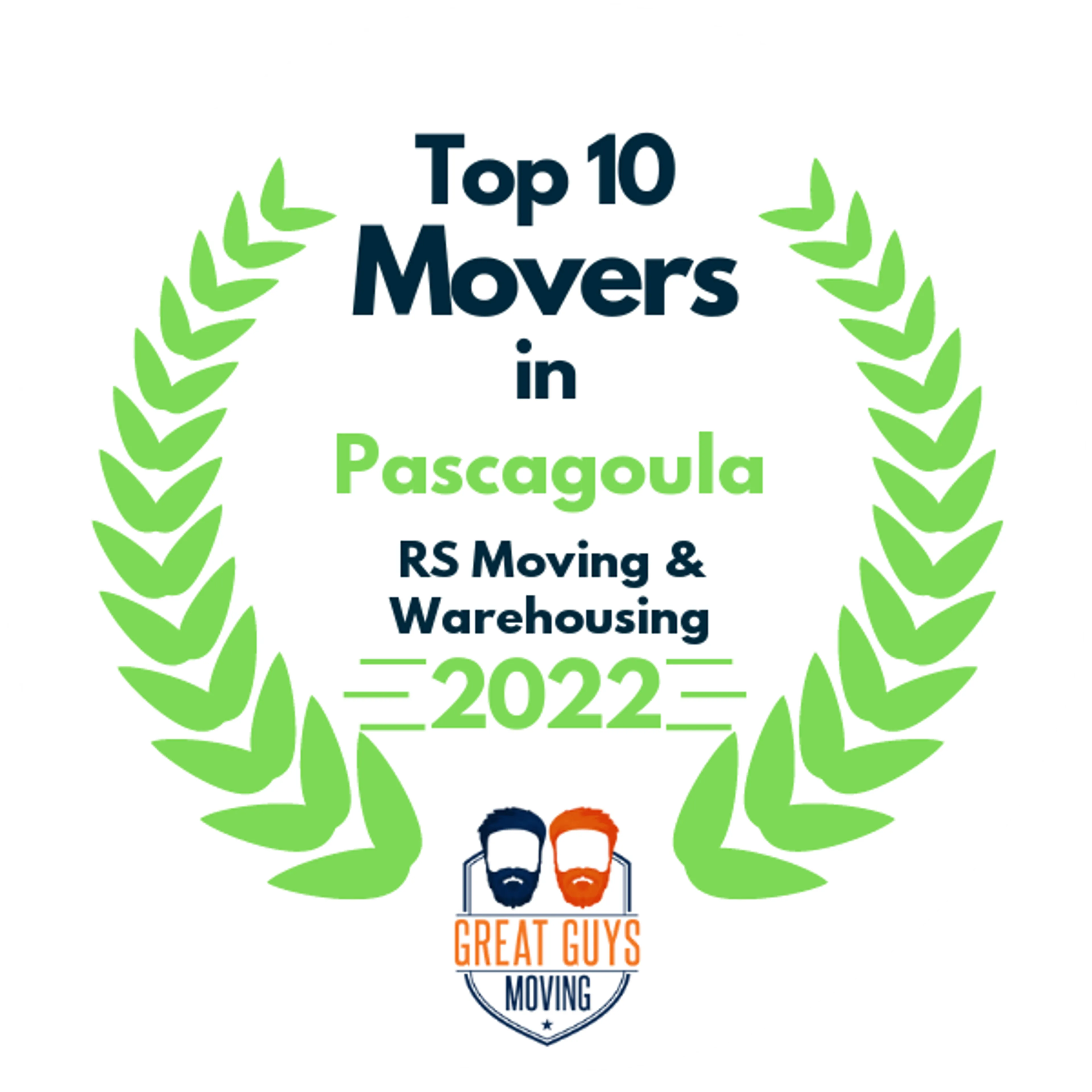 Top 10 Movers in Mobile, AL 2022 award