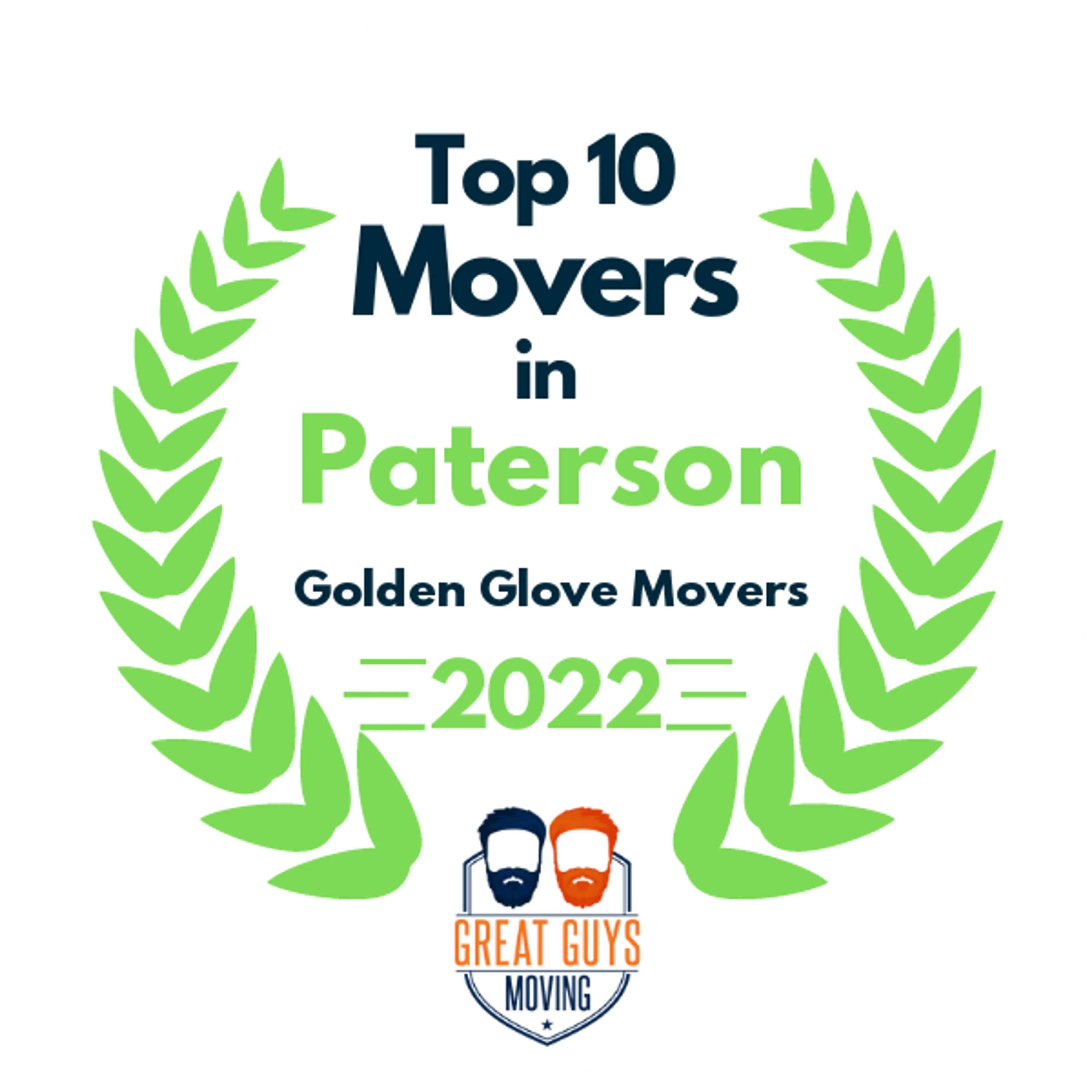 Top 10 Movers in Paterson, NJ 2022 award