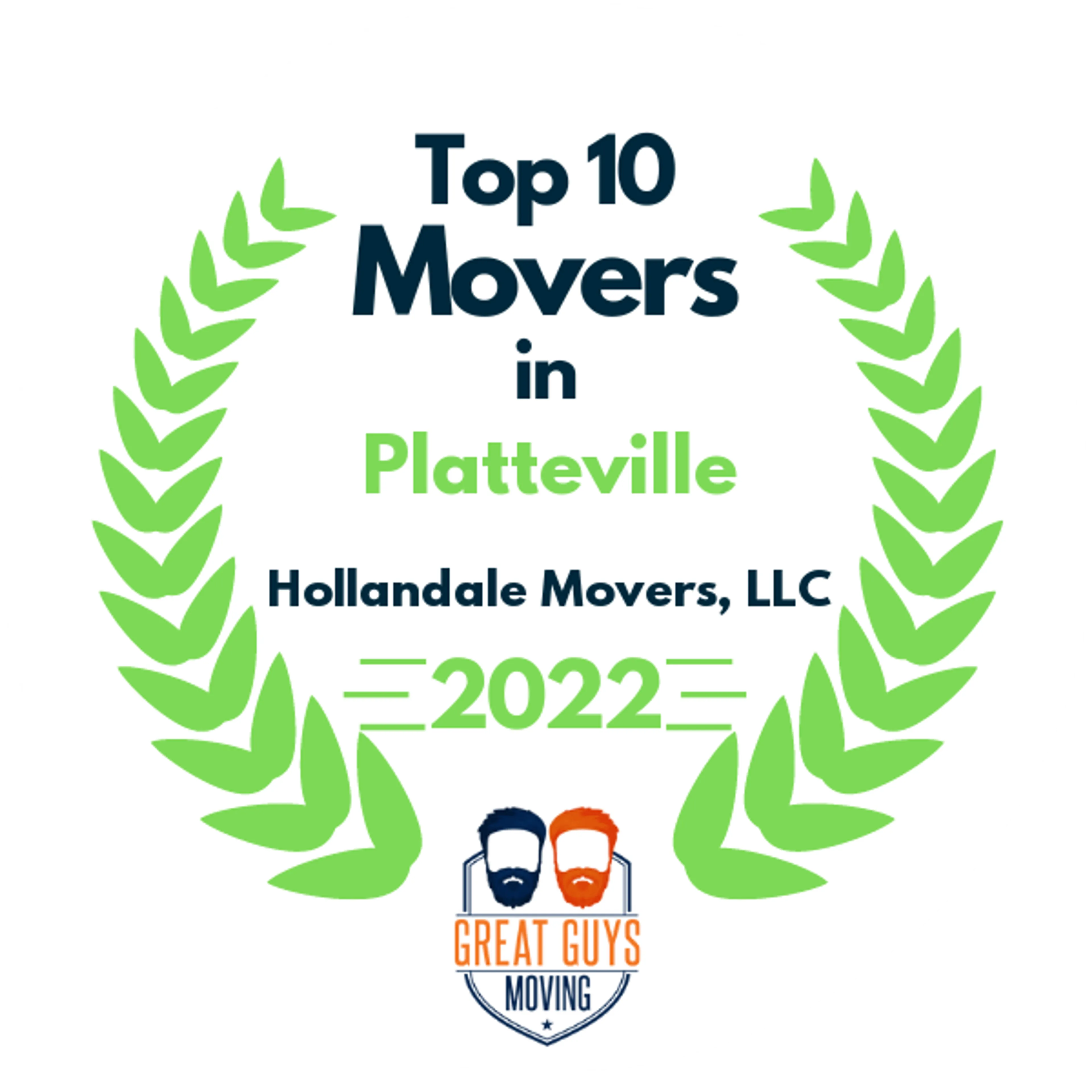 Top 10 Movers in Madison, WI 2022 award