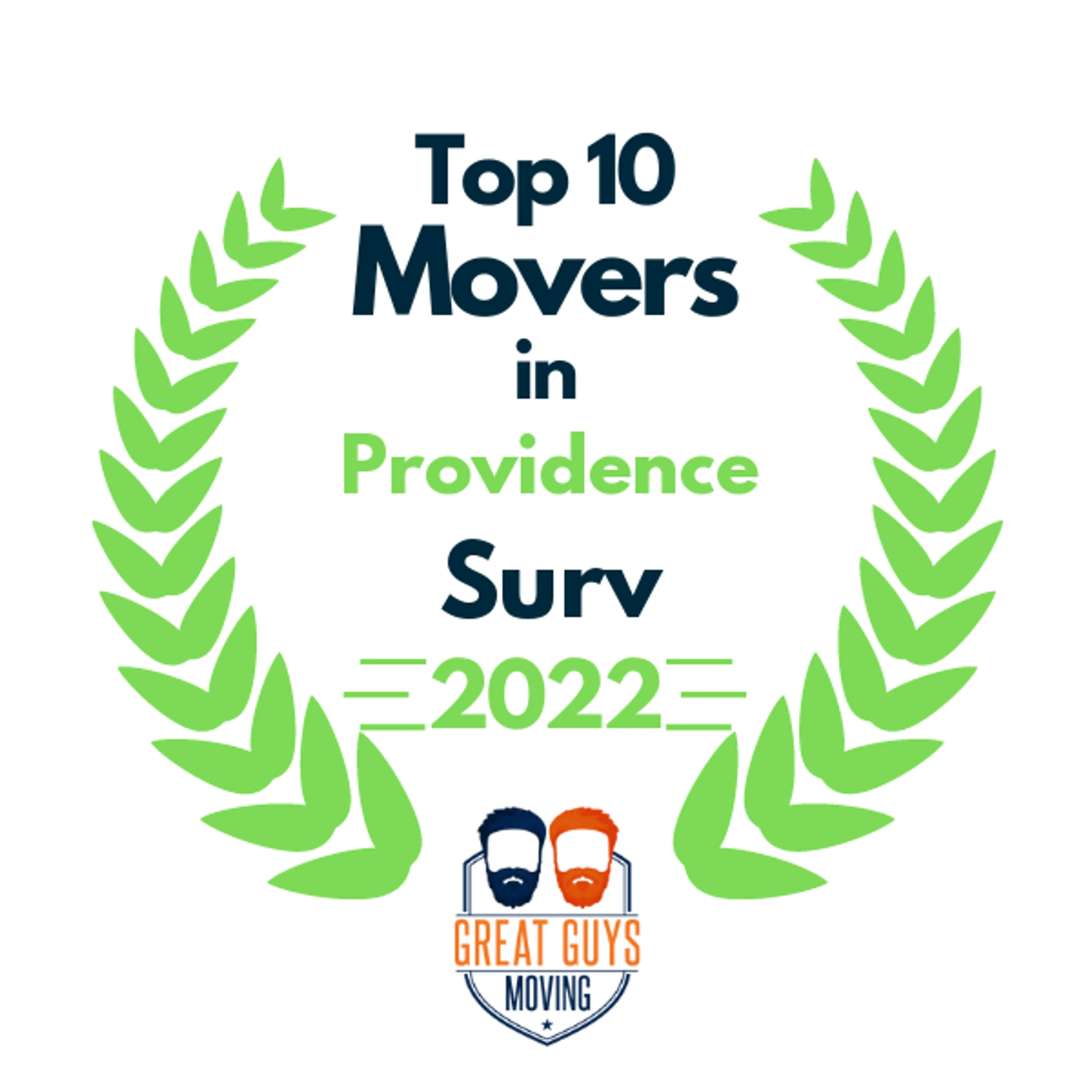 Top 10 Movers in Providence, RI 2022 award