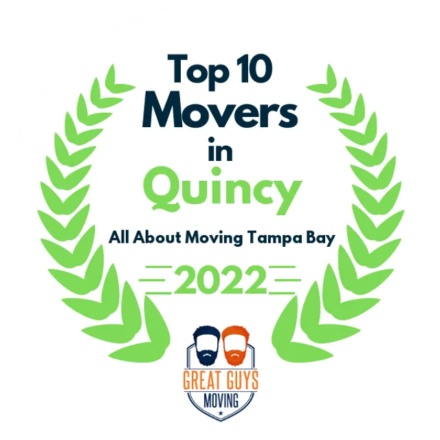 Top 10 Movers in Tampa, FL 2022 award