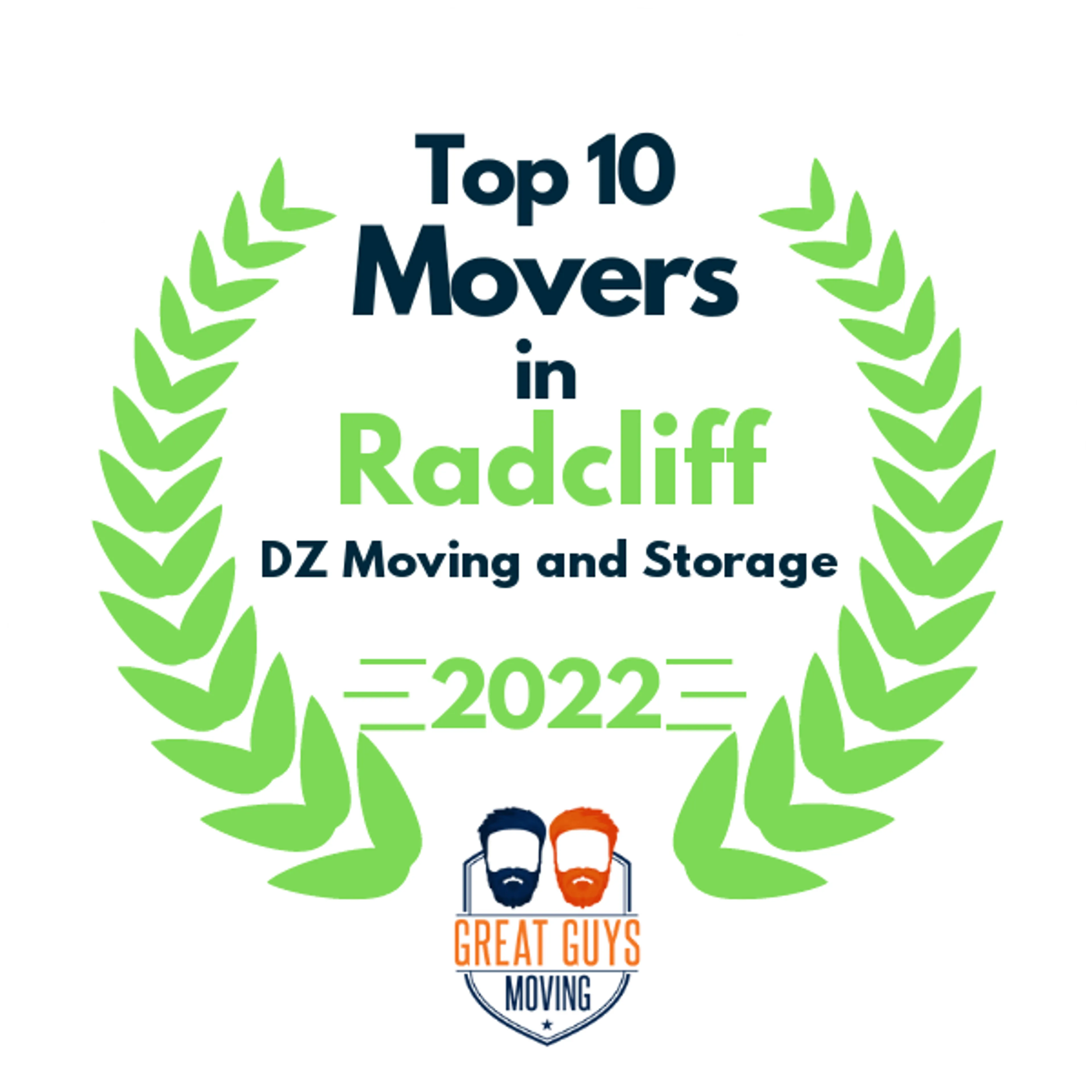 Top 10 Movers in Louisville, KY 2022 award