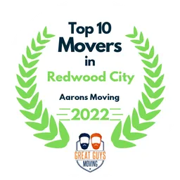 top 10 ranked movers in redwood city 2022 aarons moving image