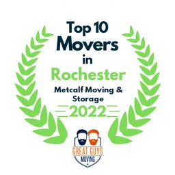 top 10 ranked movers in rochester 2022 metcalf moving storage image