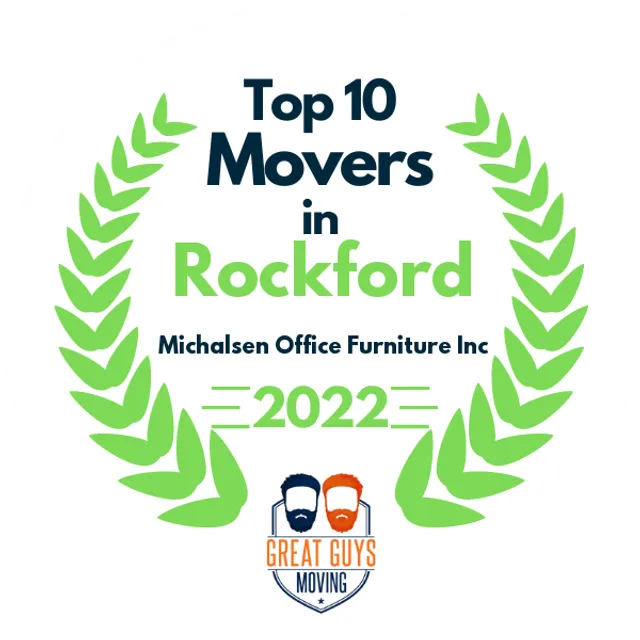 Top 10 Movers in Rockford, IL 2022 award