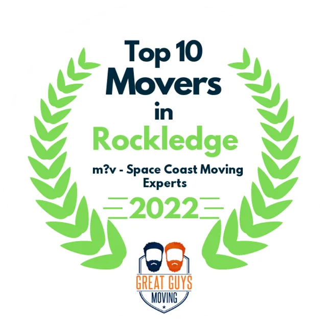 Top 10 Movers in Palm Bay, FL 2022 award