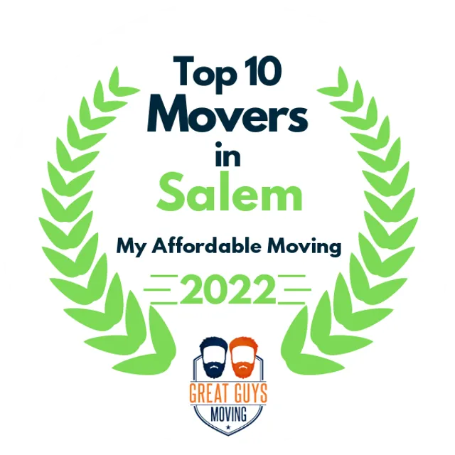 Top 10 Movers in Lynn, MA 2022 award