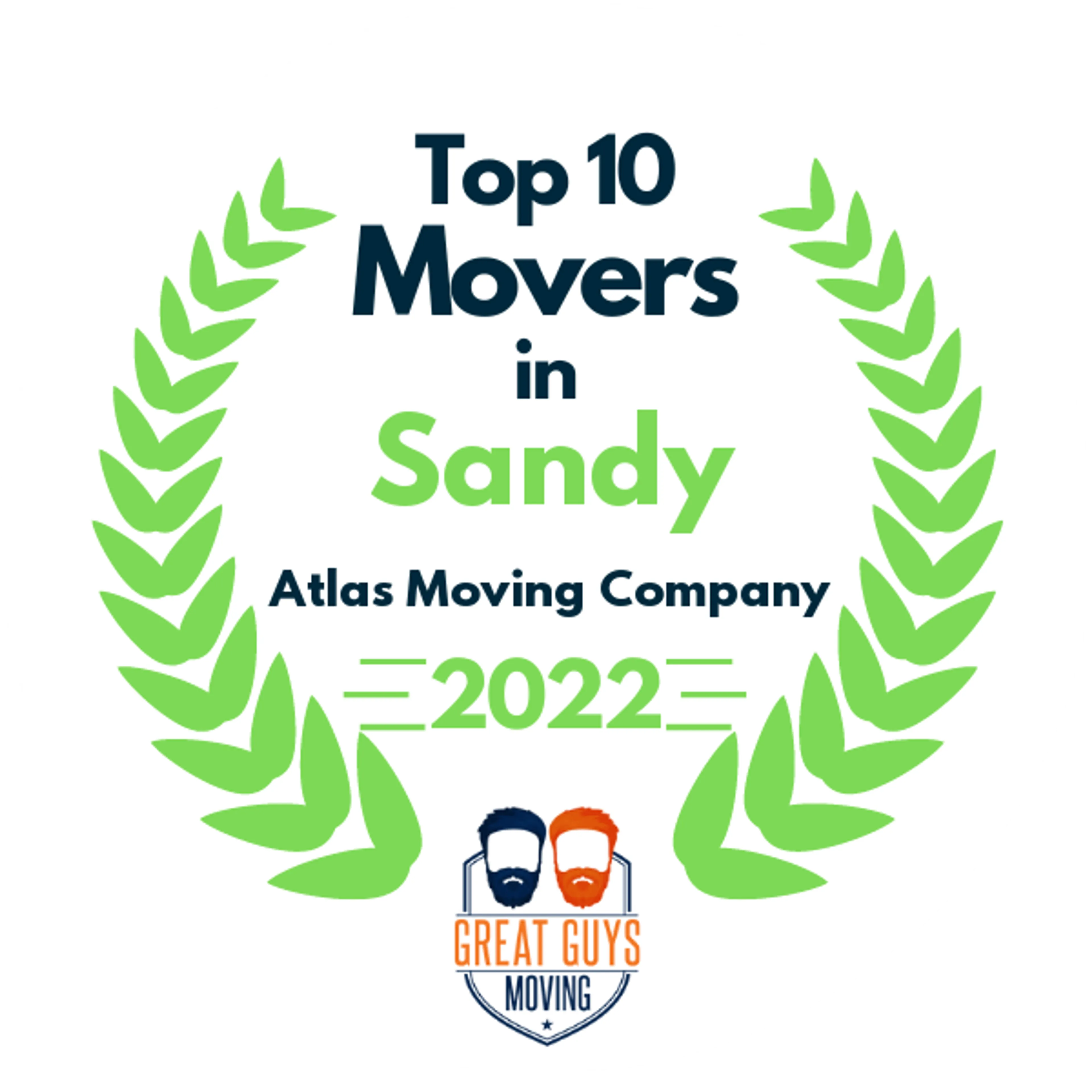 Top 10 Movers in Salt Lake City, UT 2022 award