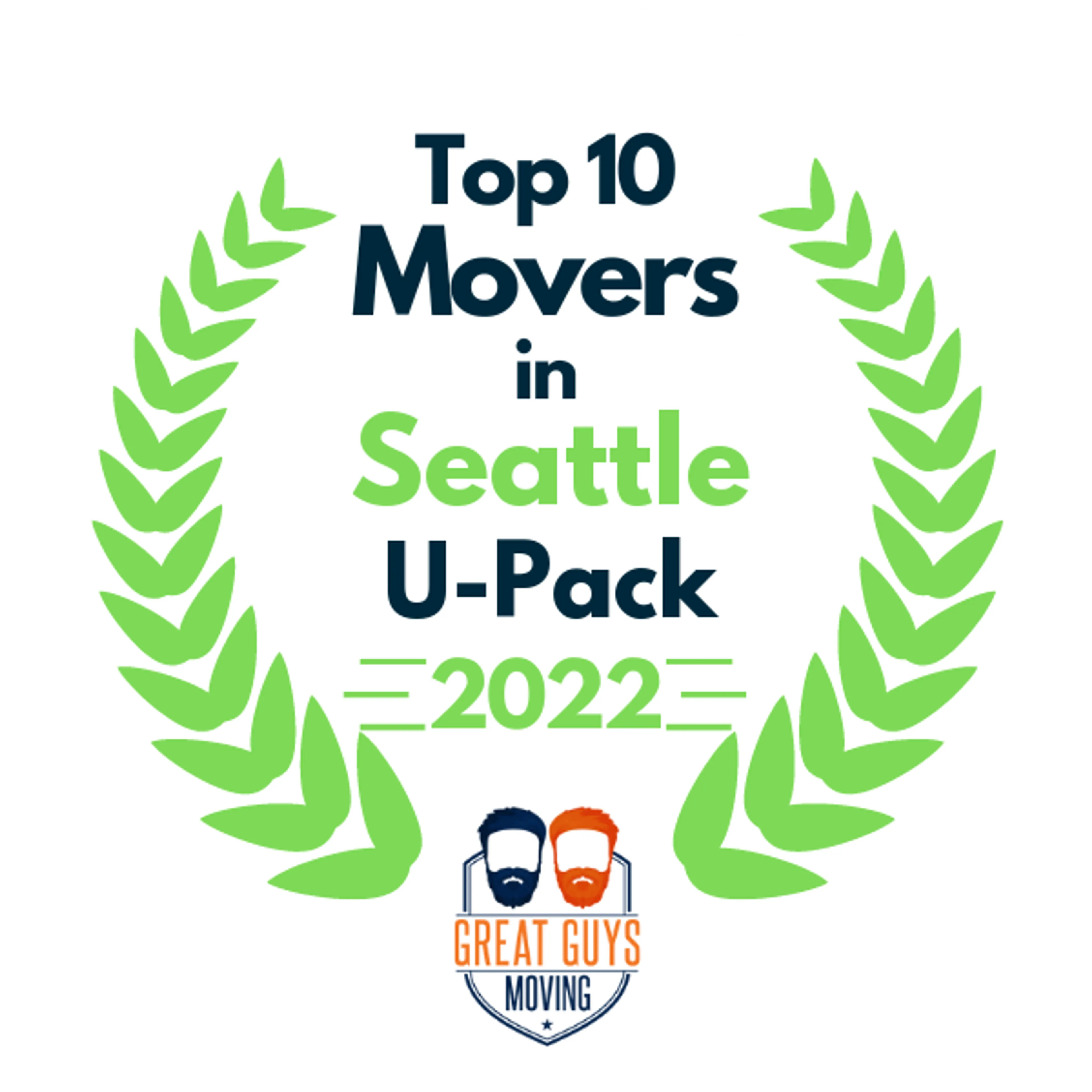Top 10 Movers in Seattle, WA 2022 award