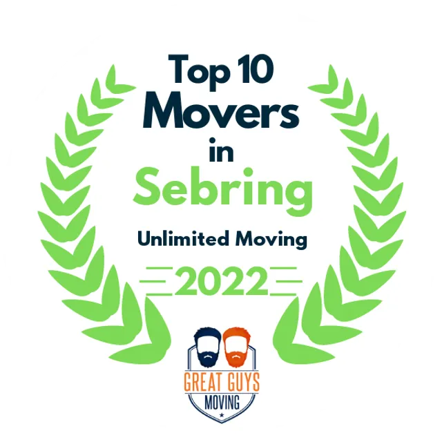 Top 10 Movers in Tampa, FL 2022 award