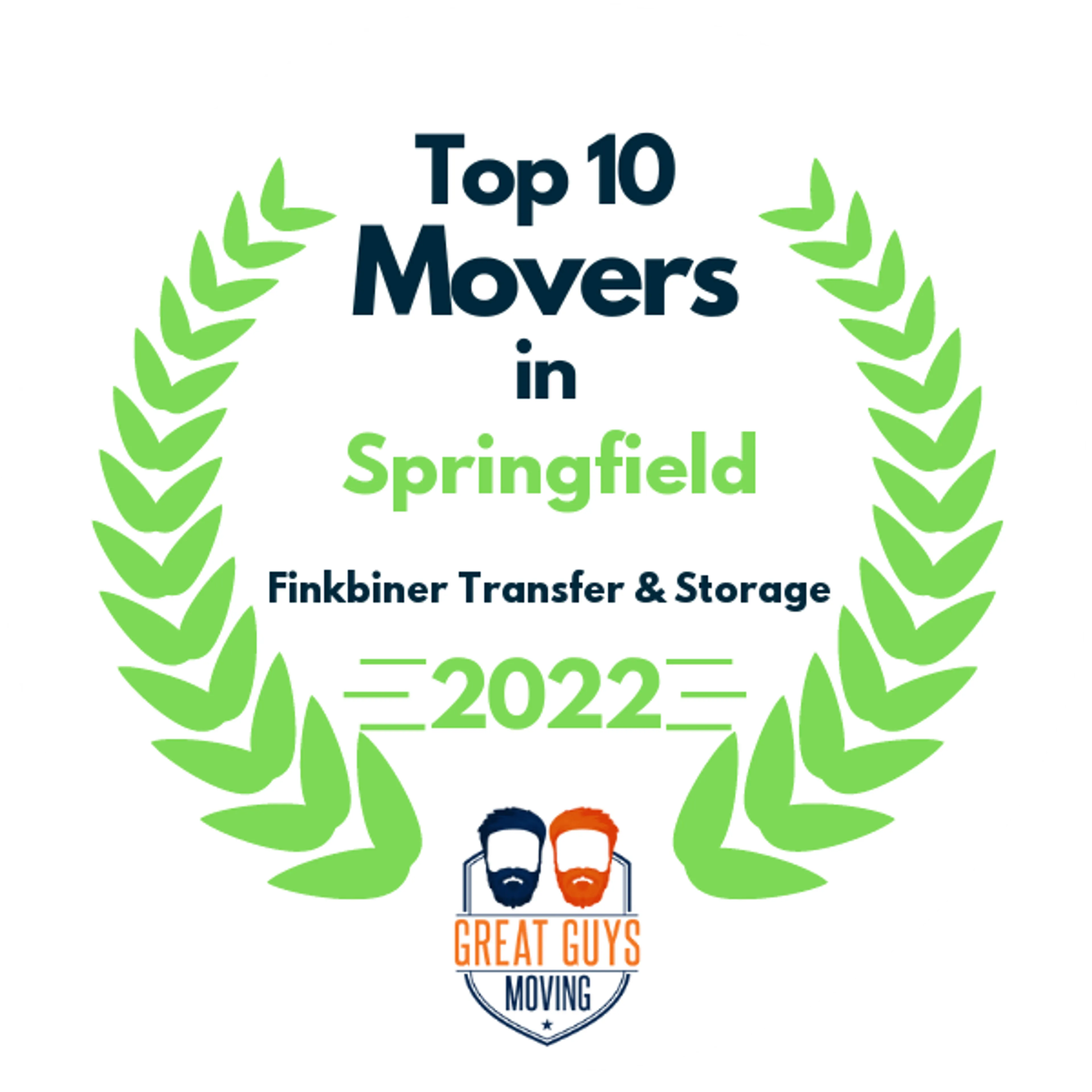 Top 10 Movers in Springfield, MO 2022 award