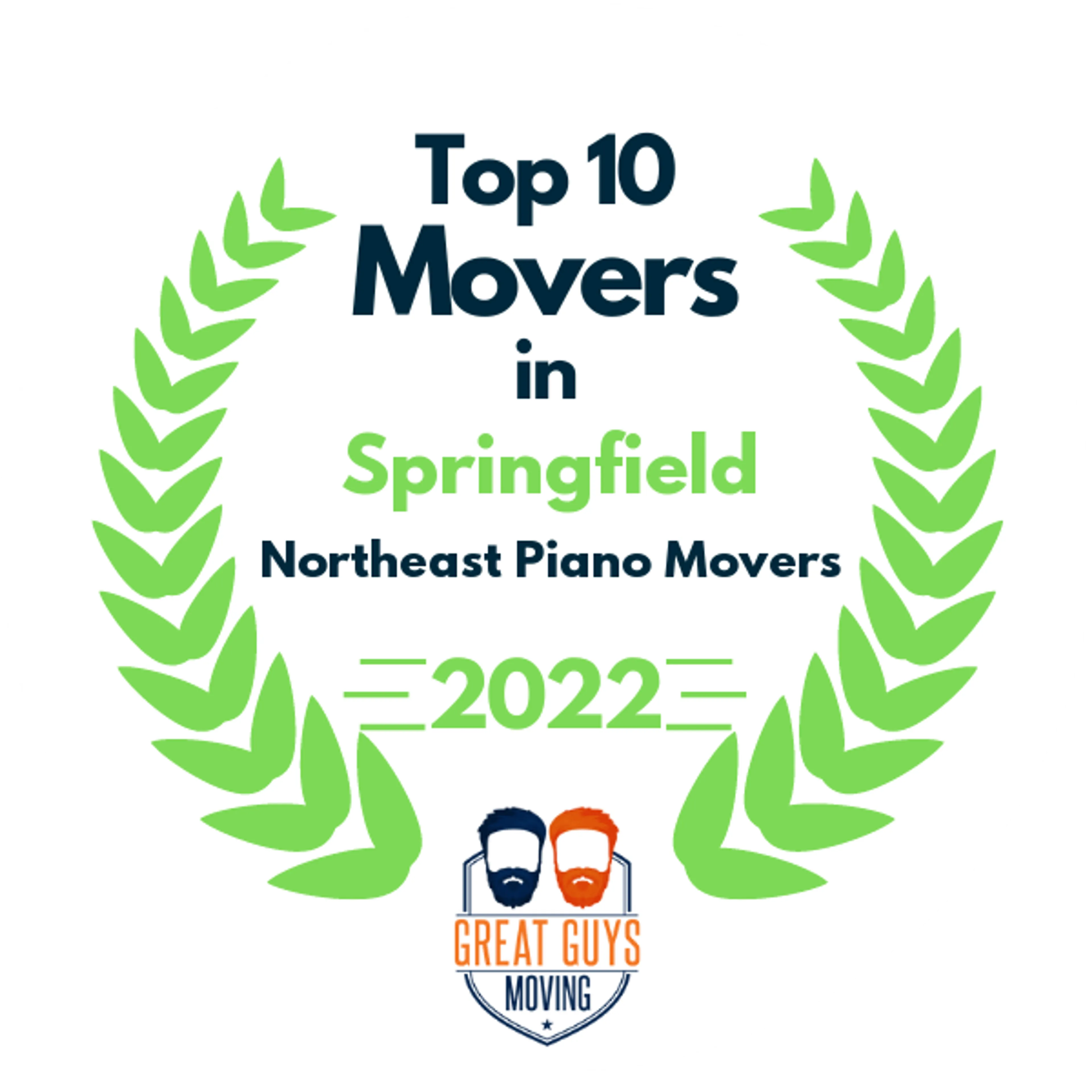 Top 10 Movers in Springfield, MA 2022 award