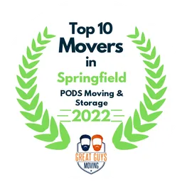 top 10 ranked movers in springfield 2022 pods moving storage image