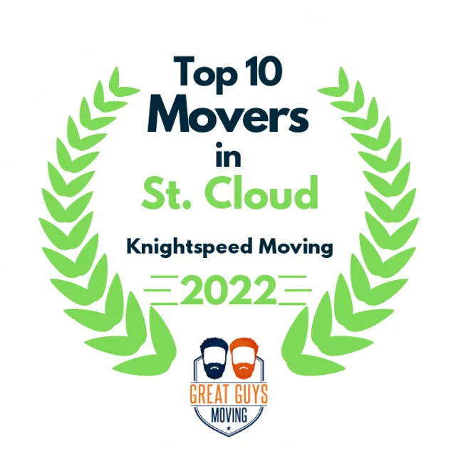 Top 10 Movers in Orlando, FL 2022 award