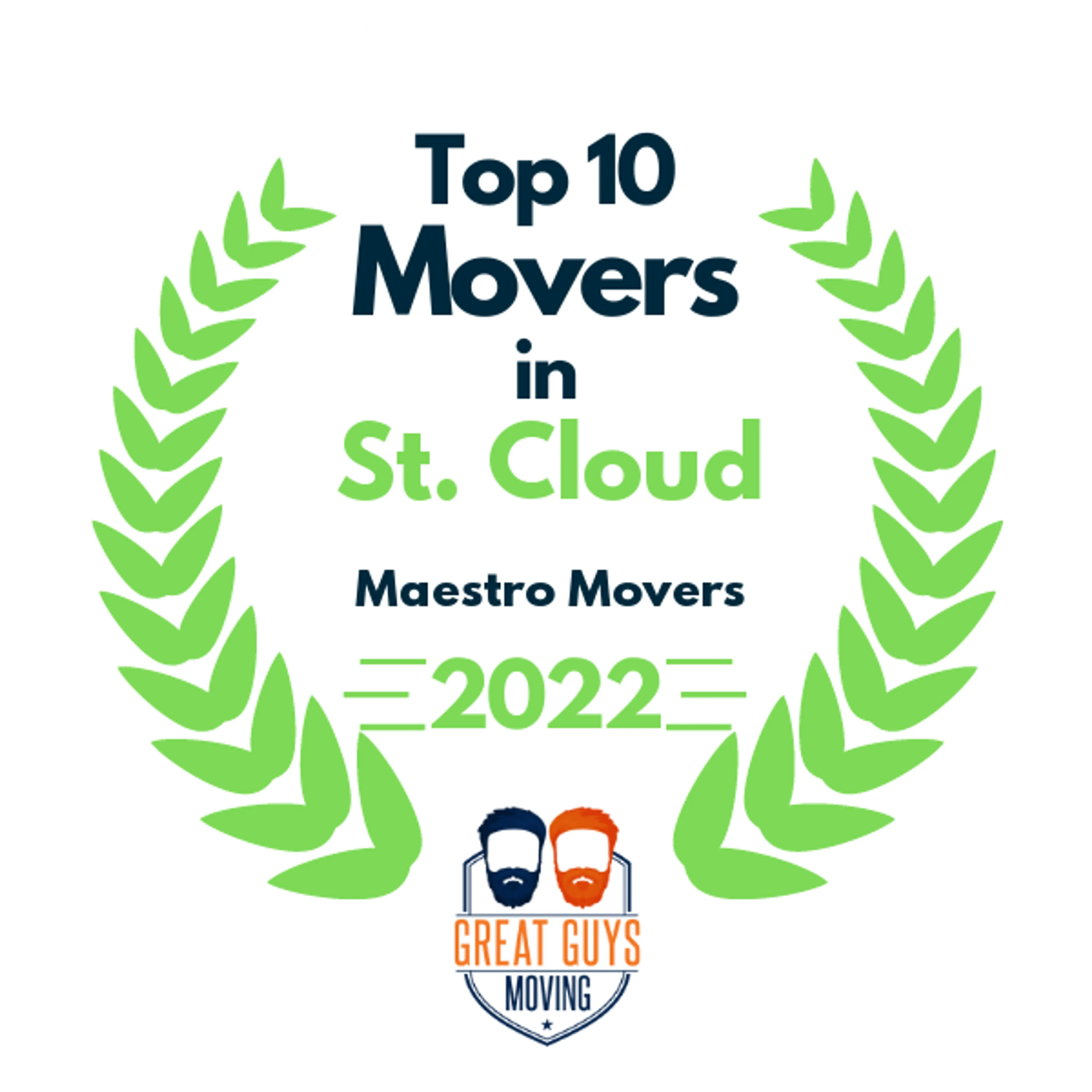 Top 10 Movers in Orlando, FL 2022 award