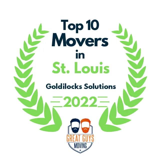 Top 10 Movers in St. Louis, MO 2022 award