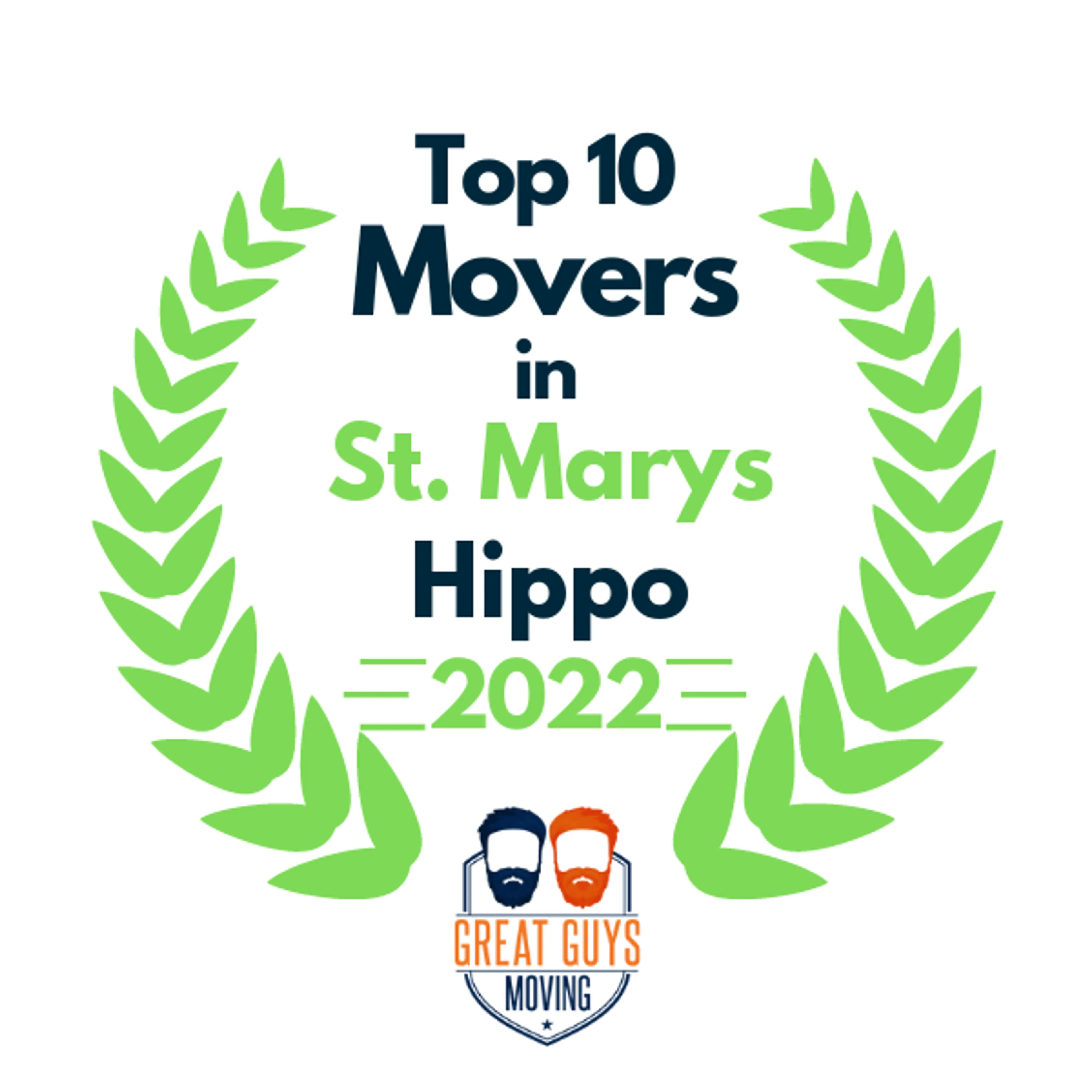 Top 10 Movers in St. Marys, GA 2022 award