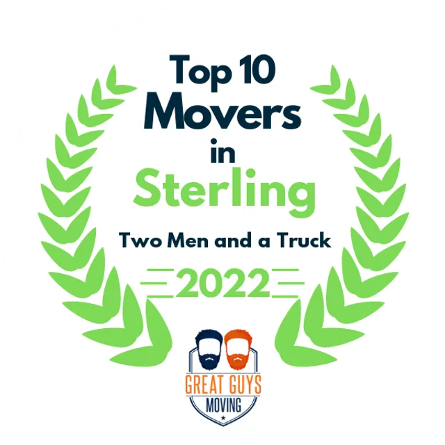 Top 10 Movers in Chicago, IL 2022 award