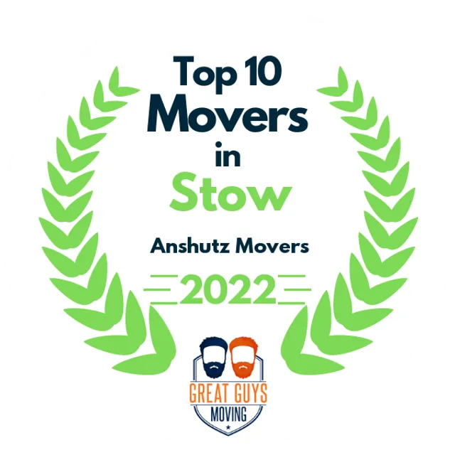 Top 10 Movers in Cleveland, OH 2022 award