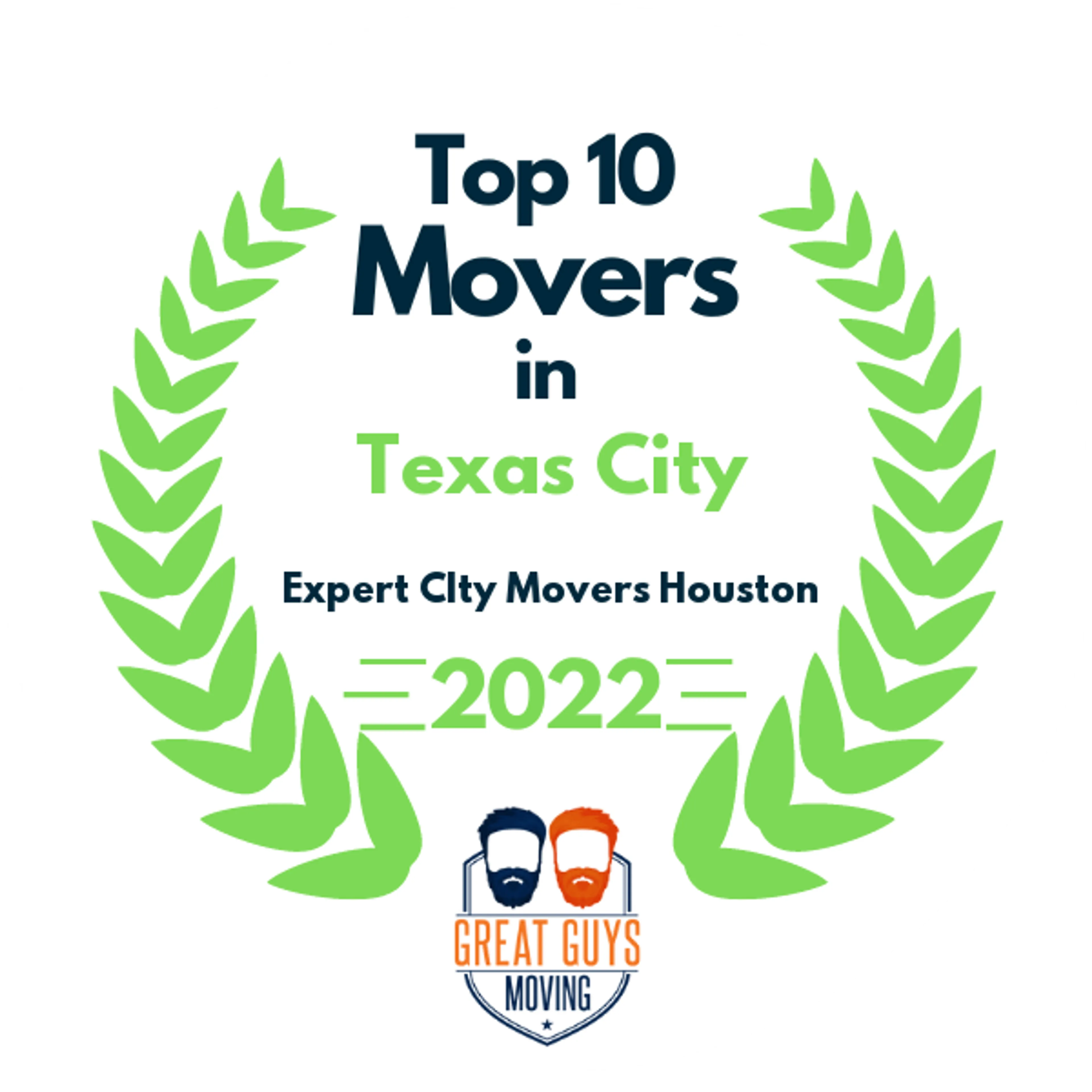 Top 10 Movers in Houston, TX 2022 award