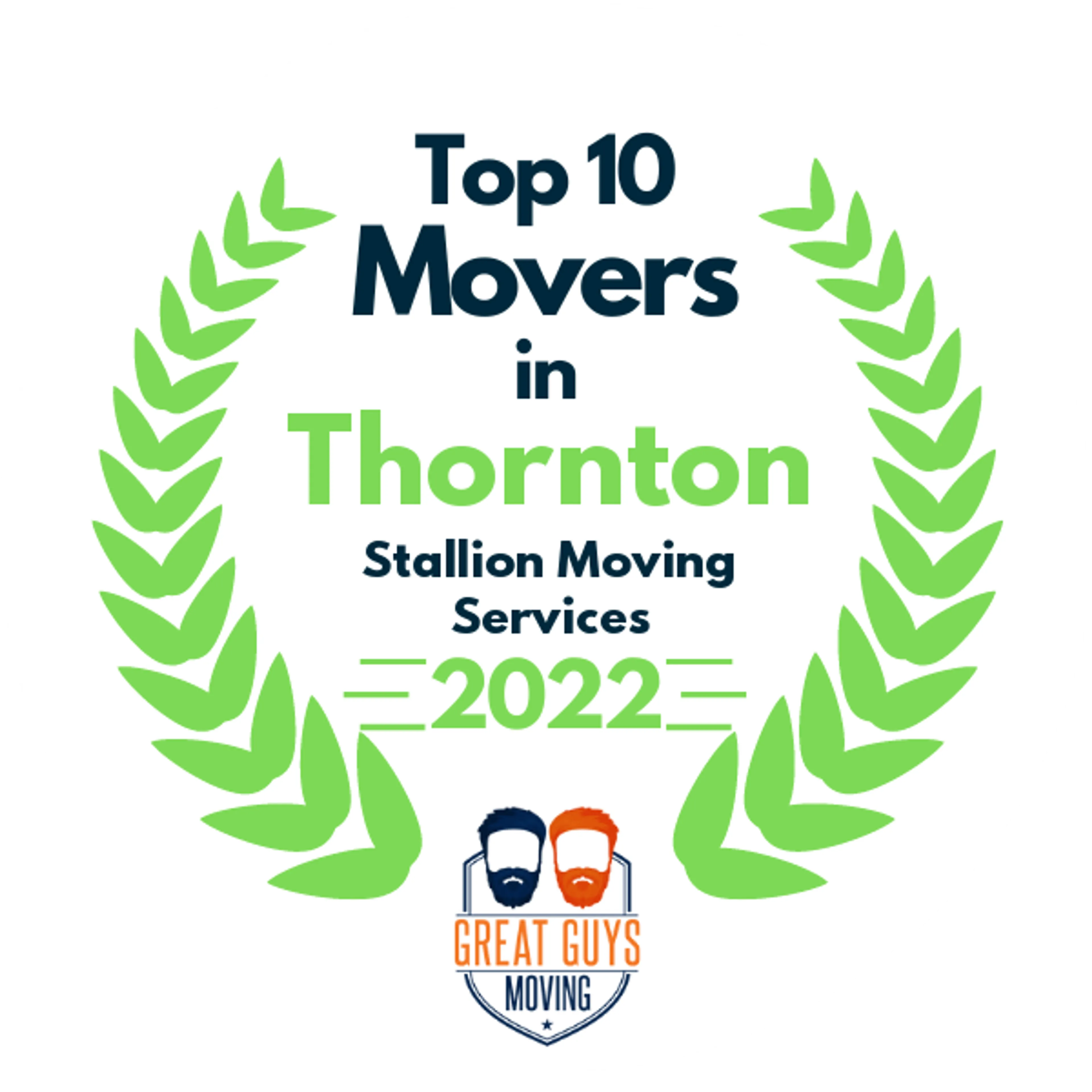 Top 10 Movers in Denver, CO 2022 award