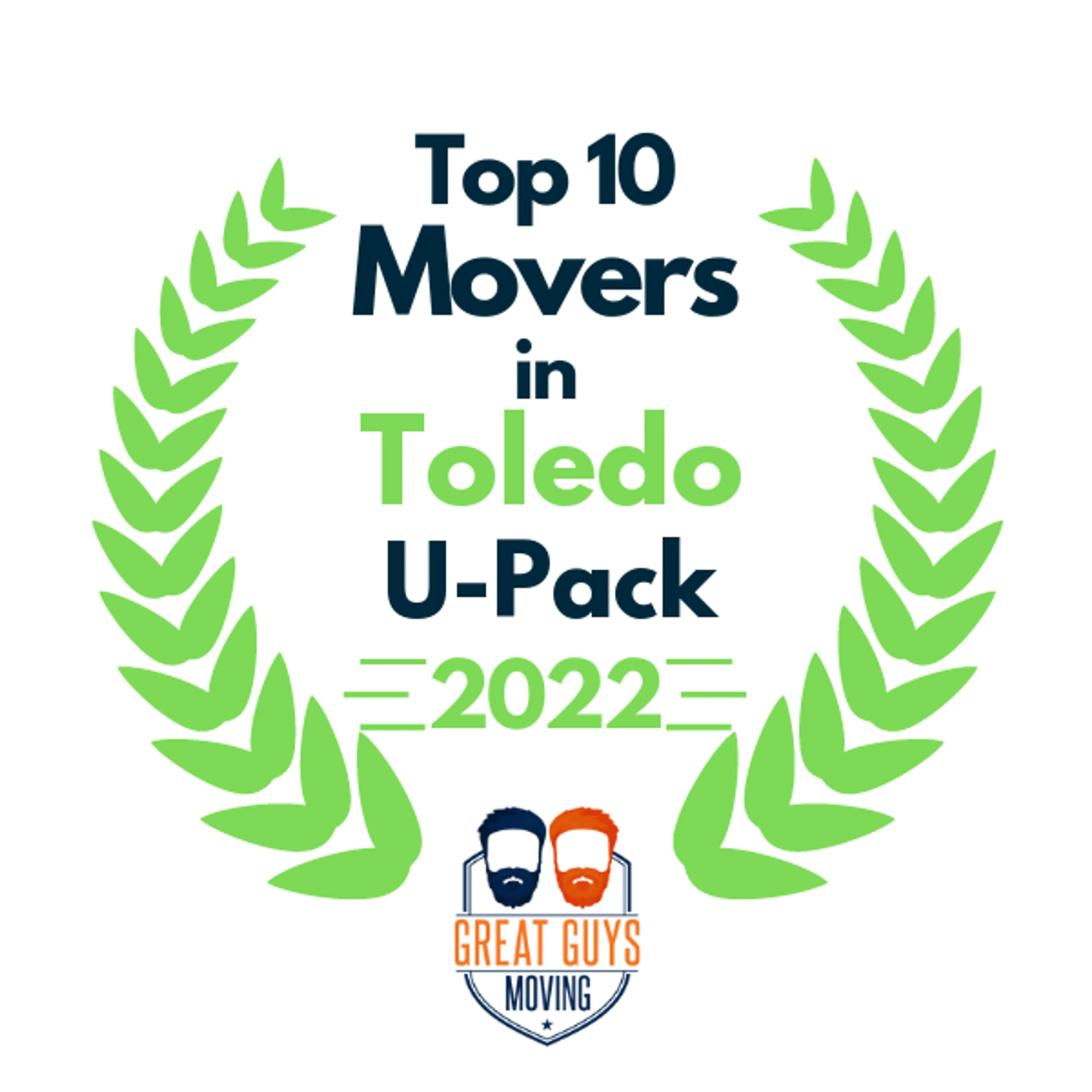 Top 10 Movers in Toledo, OH 2022 award