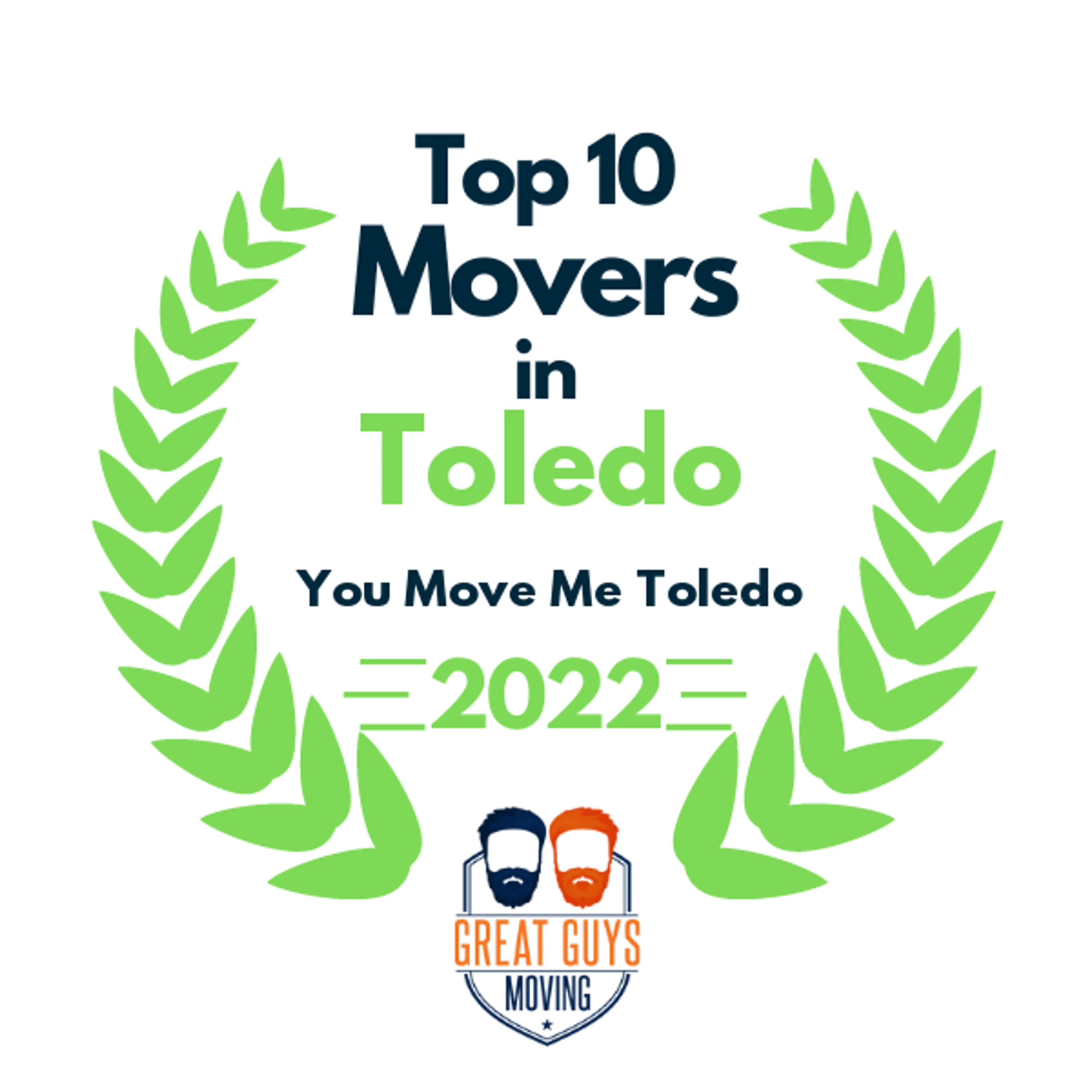 Top 10 Movers in Toledo, OH 2022 award