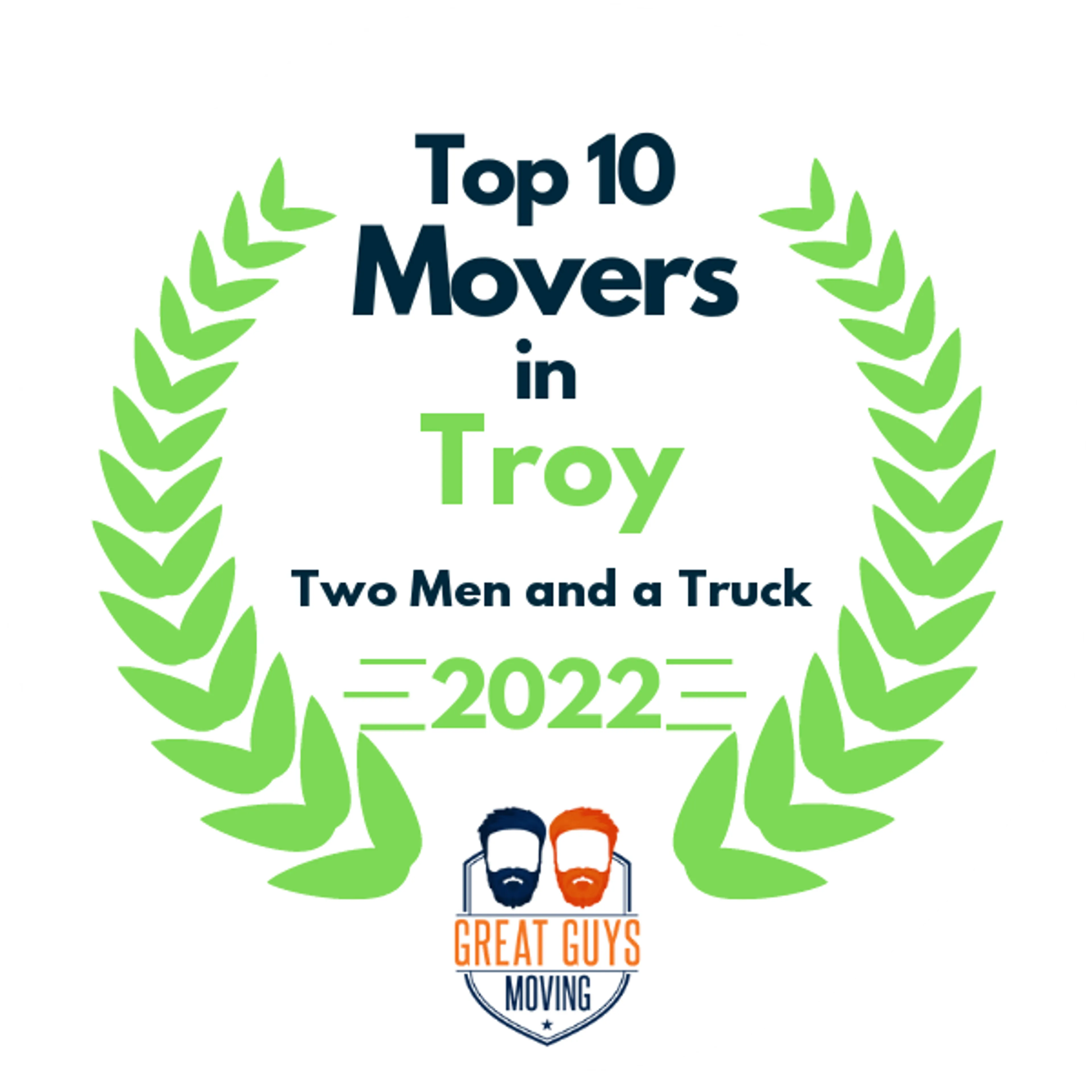 Top 10 Movers in Dayton, OH 2022 award
