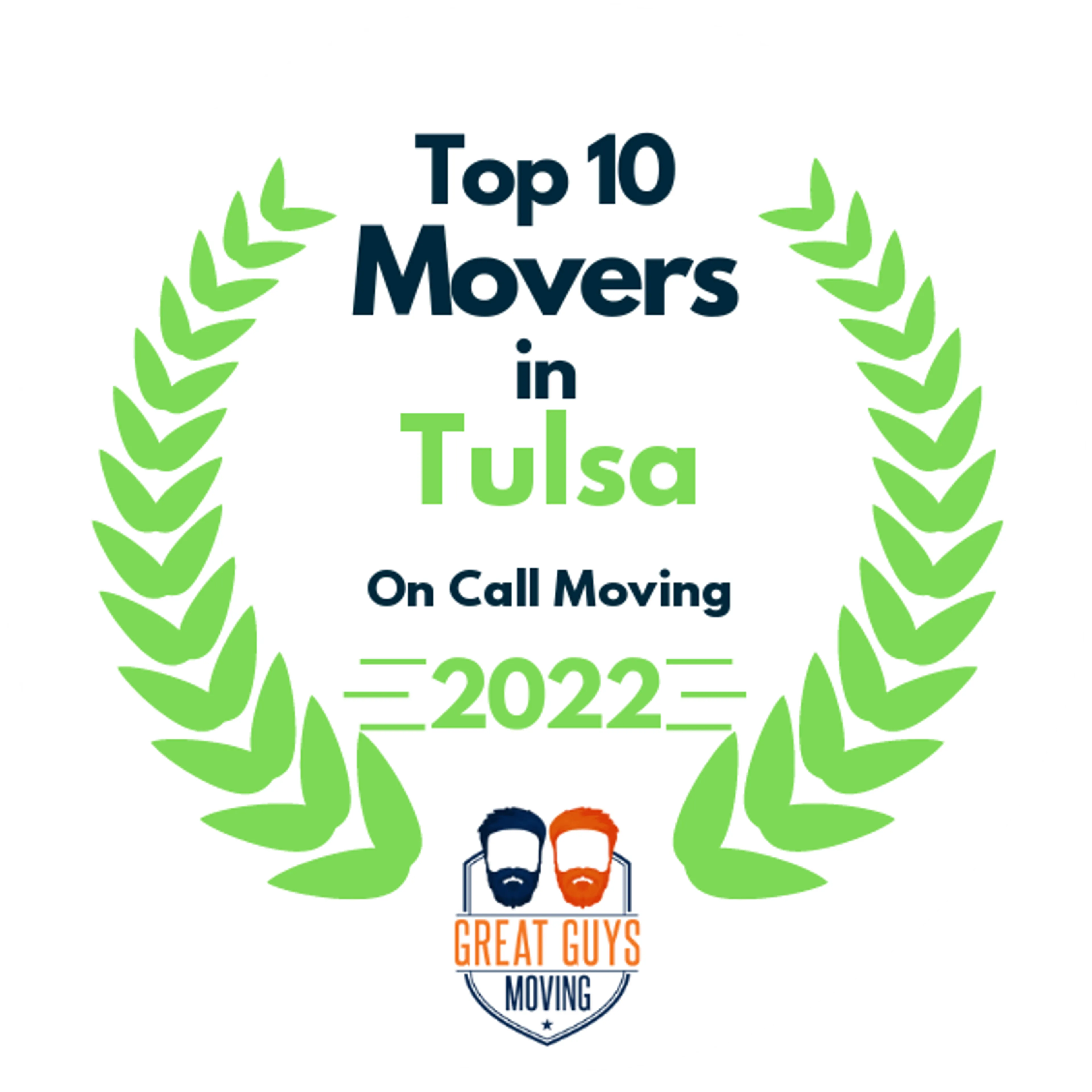 Top 10 Movers in Oklahoma City, OK 2022 award