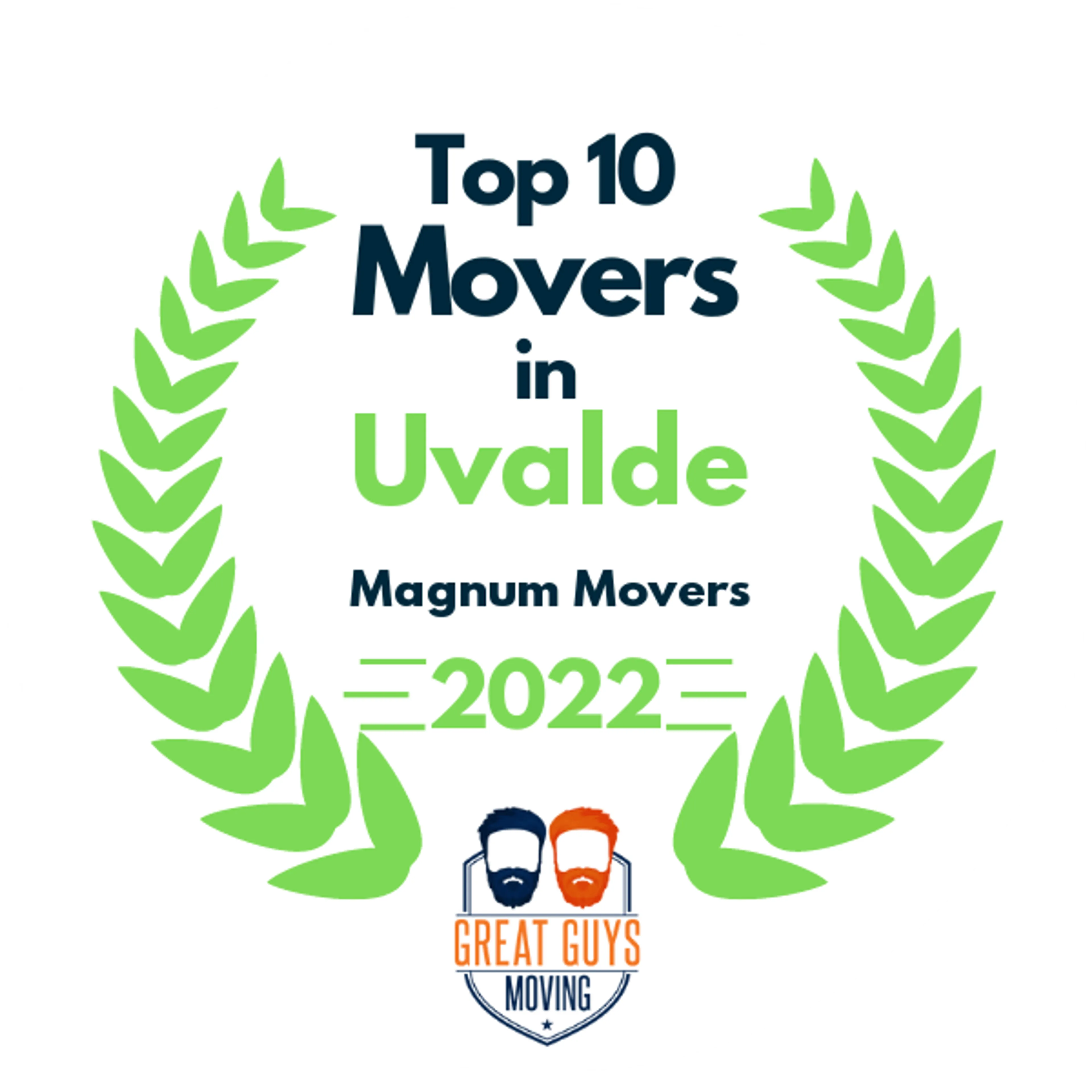 Top 10 Movers in San Antonio, TX 2022 award