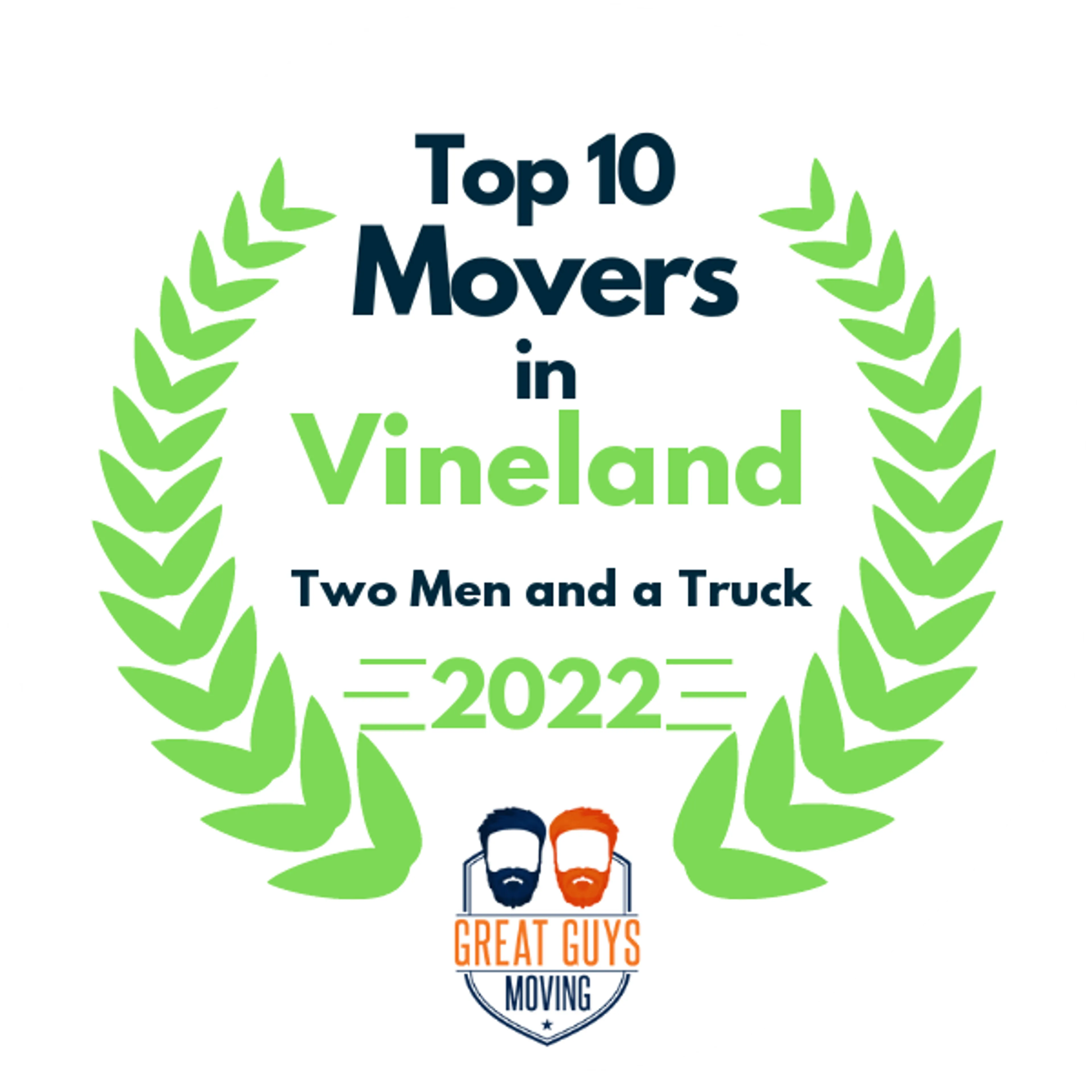 Top 10 Movers in Elizabeth, NJ 2022 award