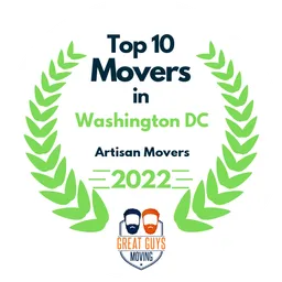 top 10 ranked movers in washington dc 2022 artisan movers image