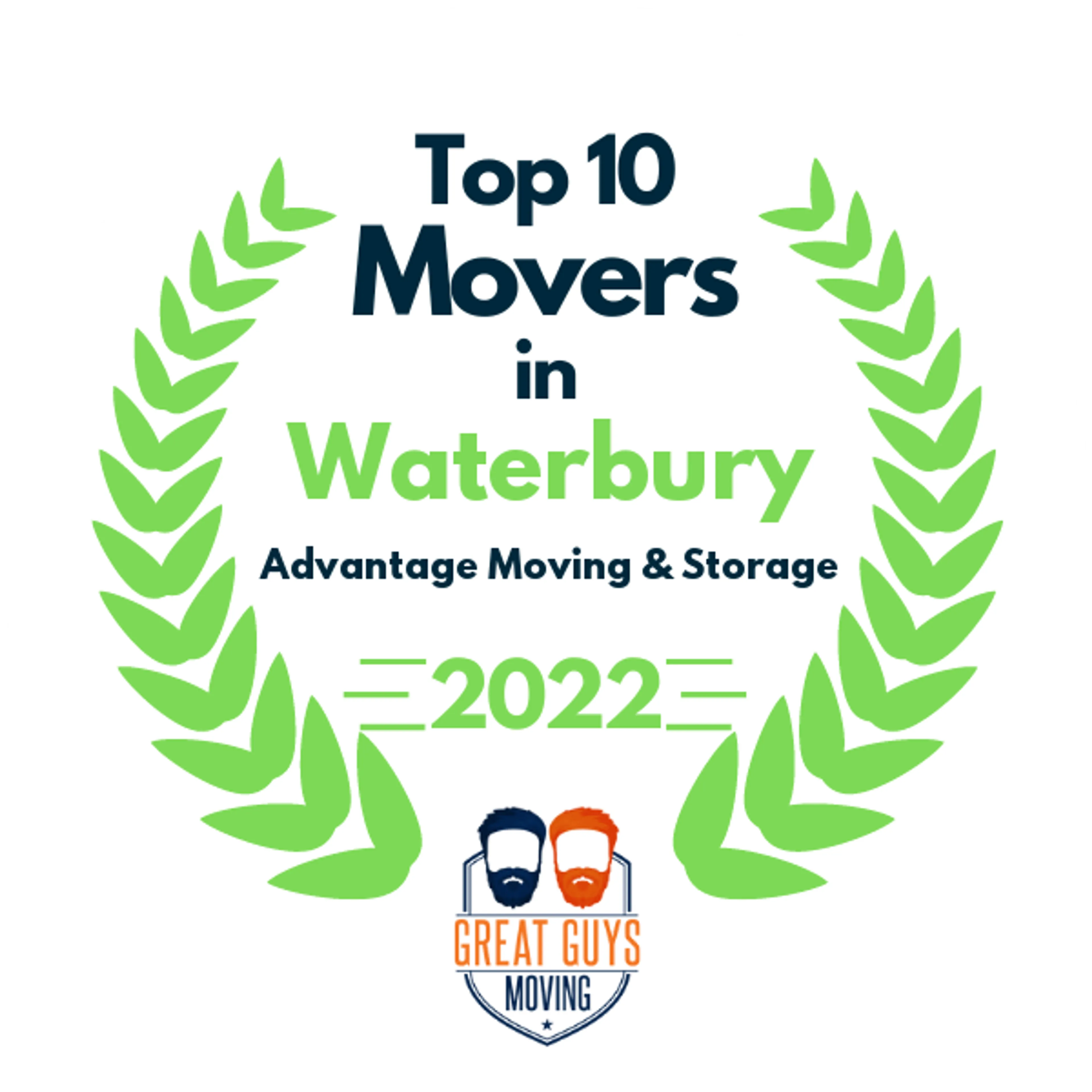 Top 10 Movers in Bridgeport, CT 2022 award