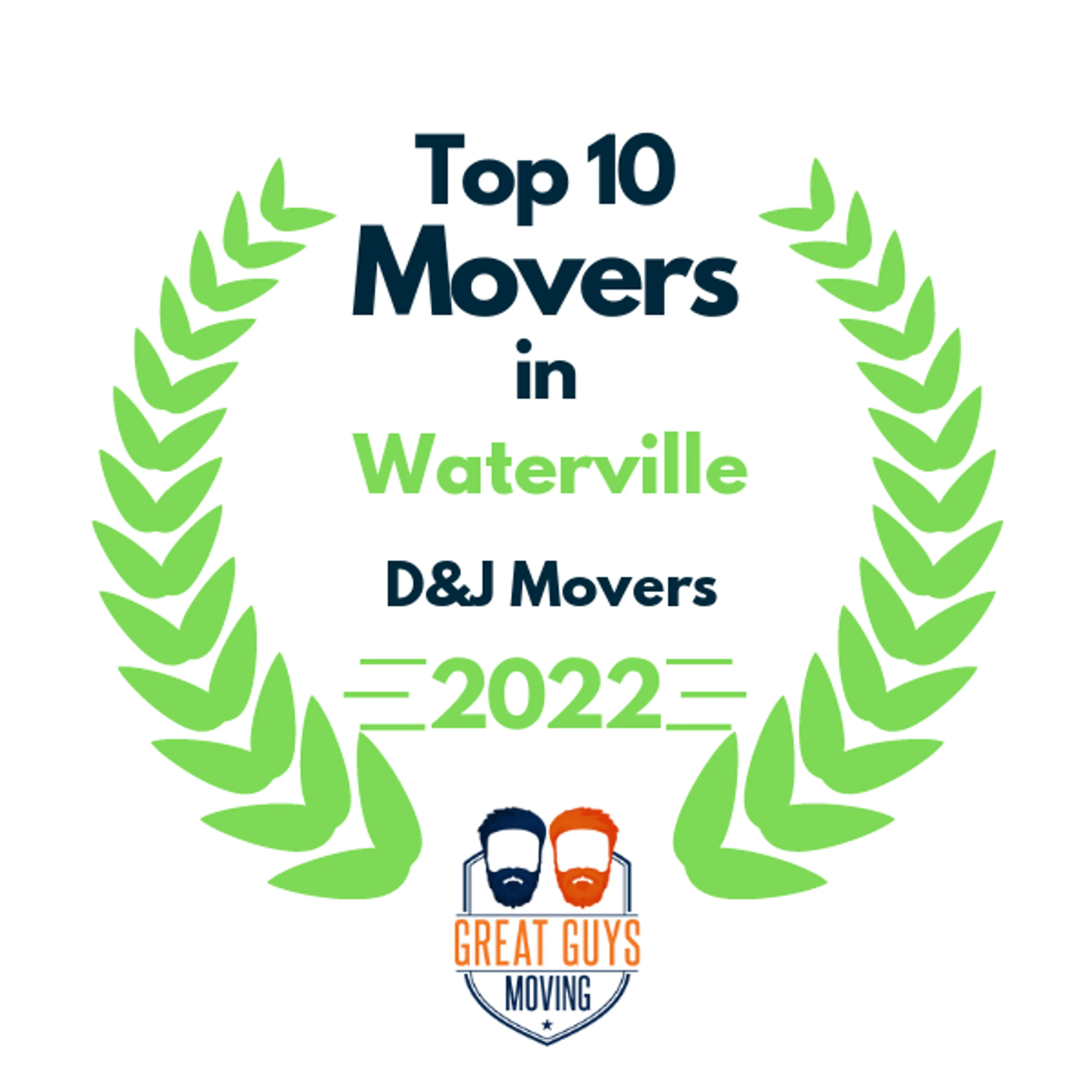 Top 10 Movers in Lewiston, ME 2022 award