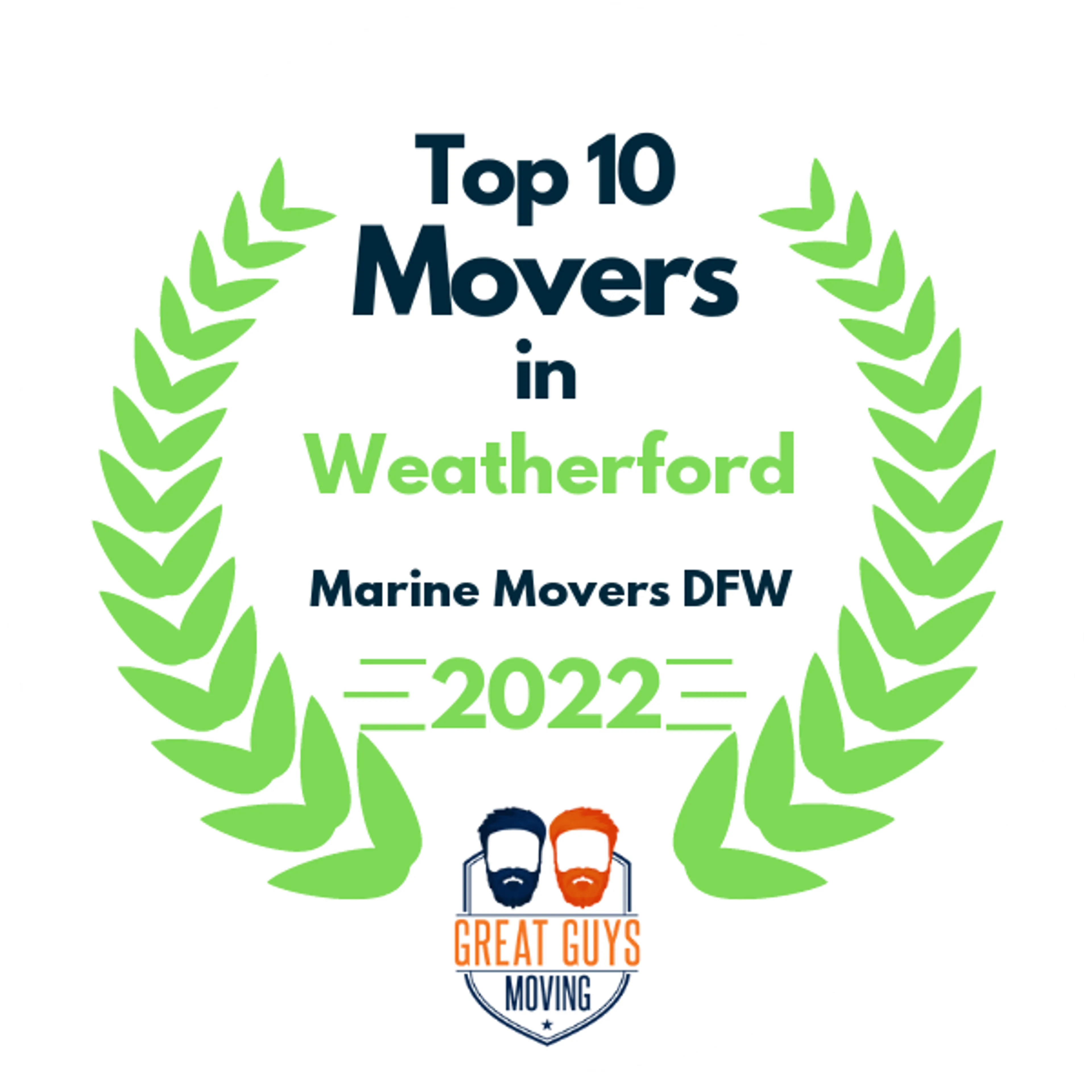 Top 10 Movers in Fort Worth, TX 2022 award