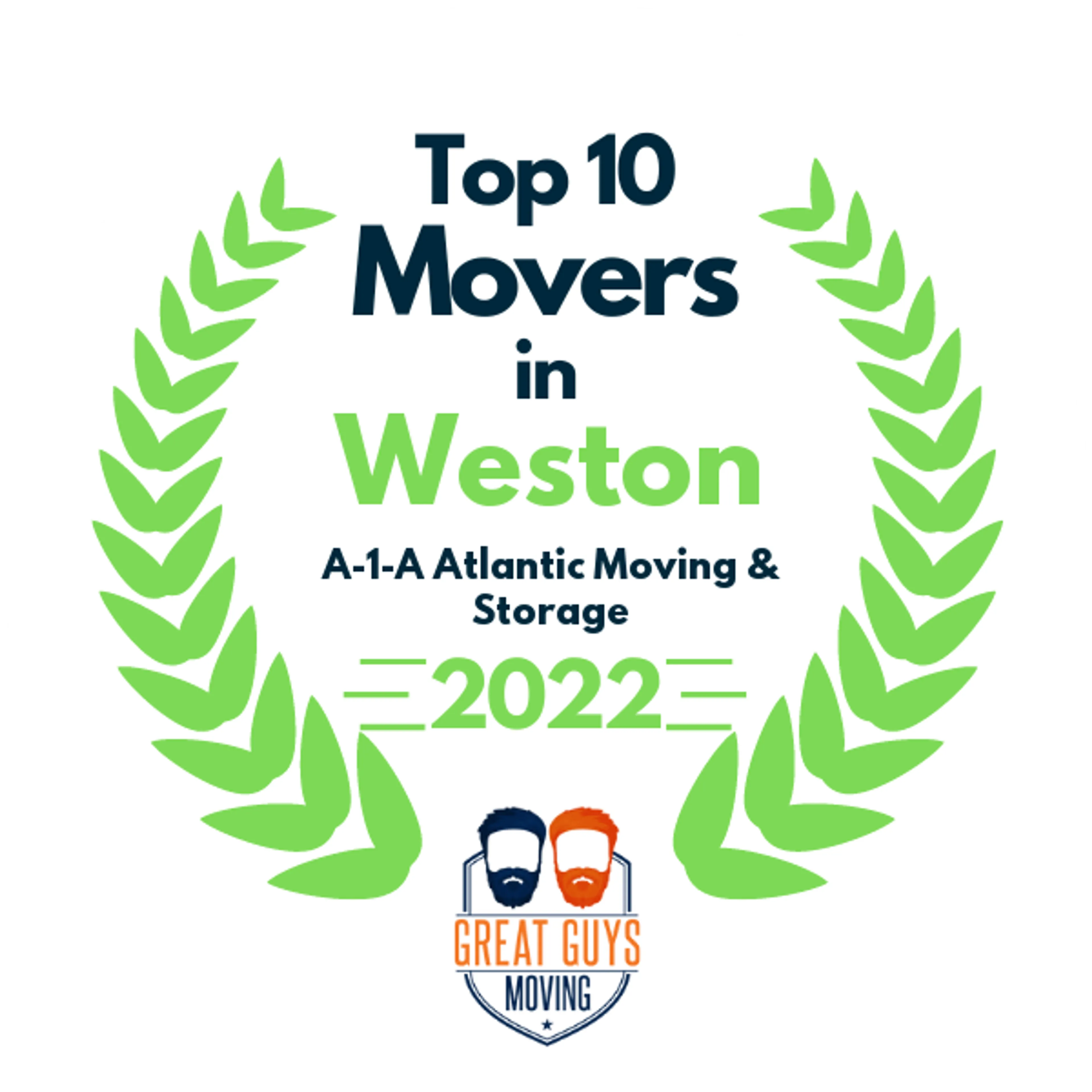 Top 10 Movers in Fort Lauderdale, FL 2022 award
