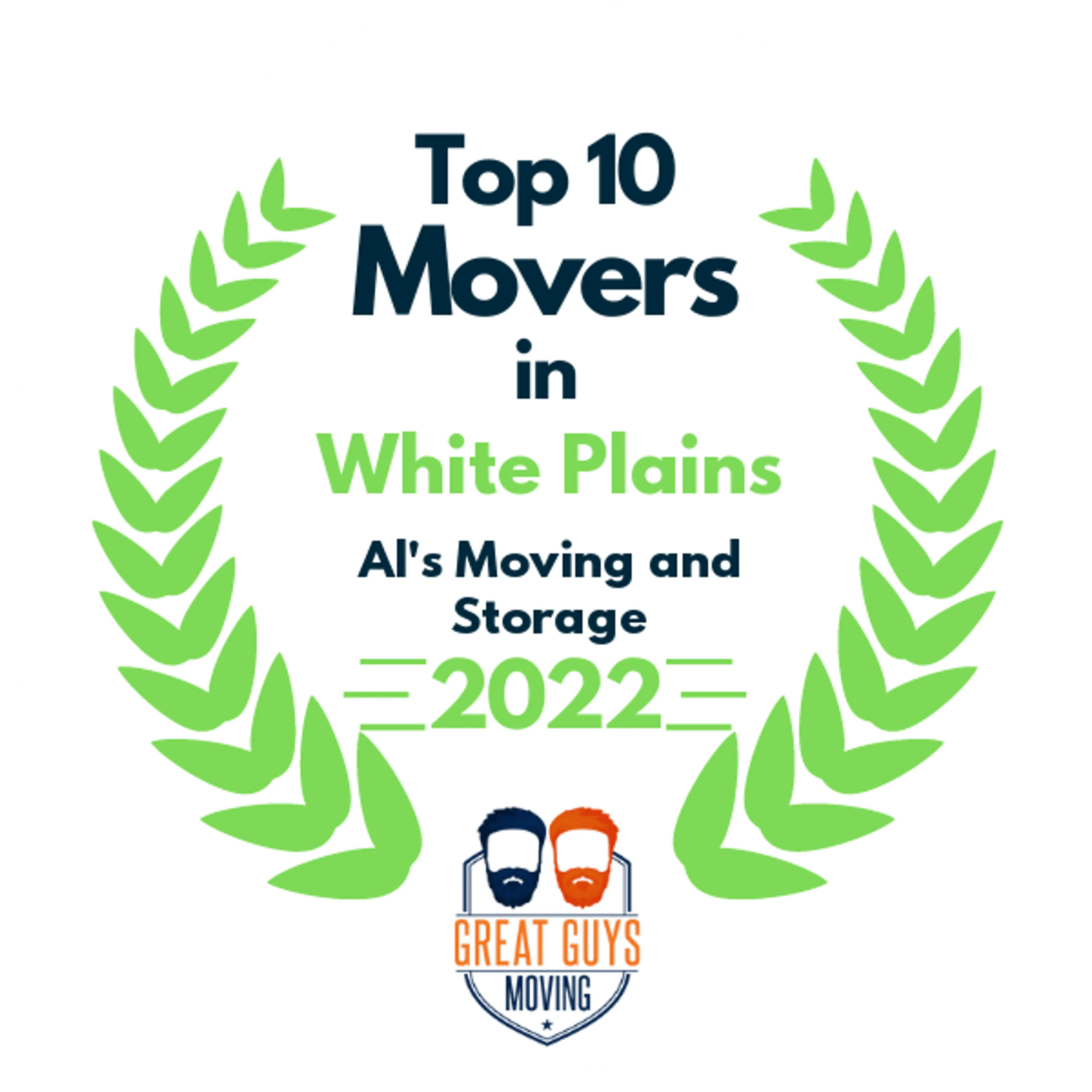 Top 10 Movers in Yonkers, NY 2022 award