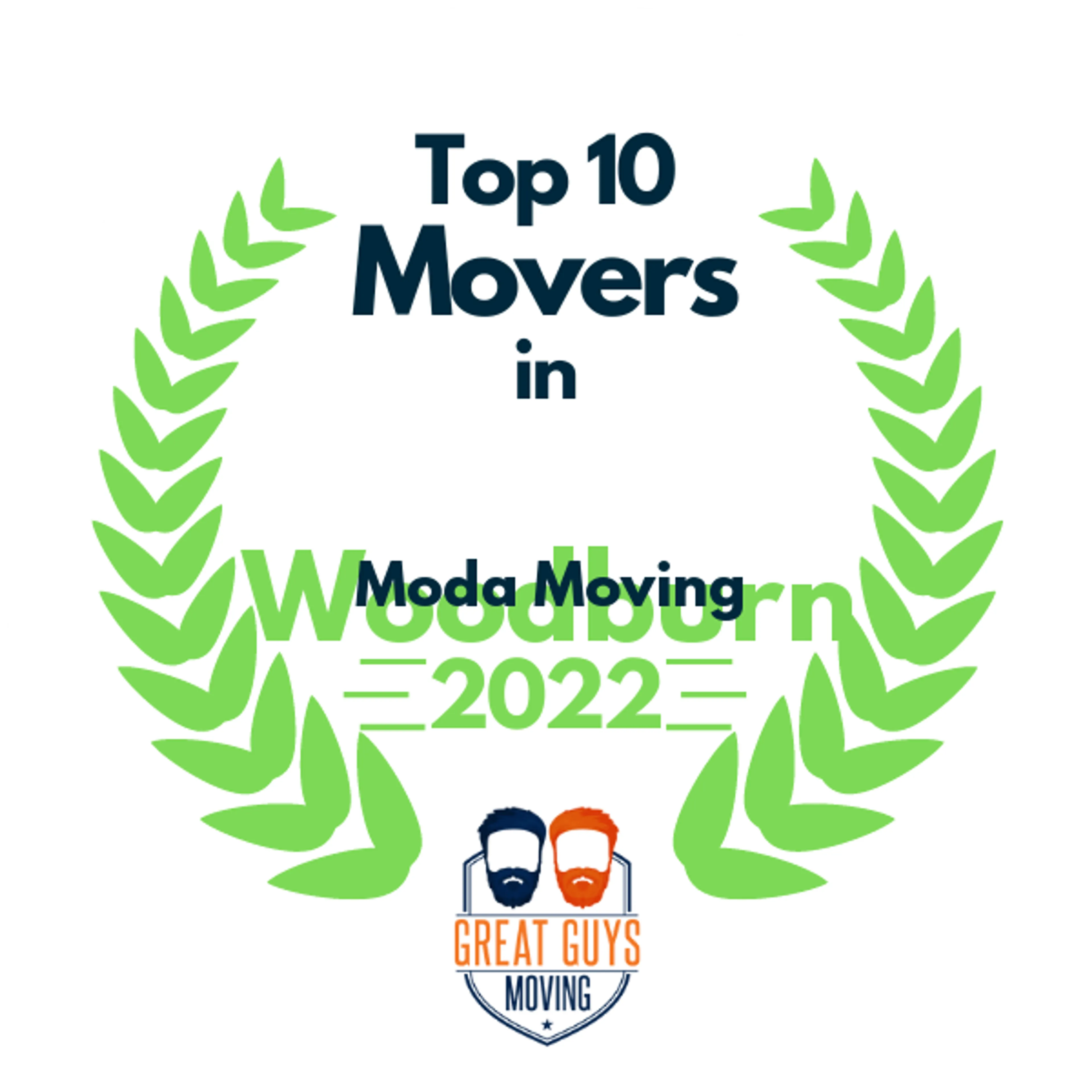 Top 10 Movers in Portland, OR 2022 award