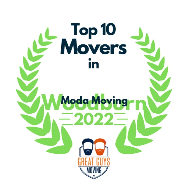 Top 10 Movers in Portland, OR 2022 award