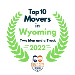 top 10 ranked movers in wyoming 2022 two men and a truck image