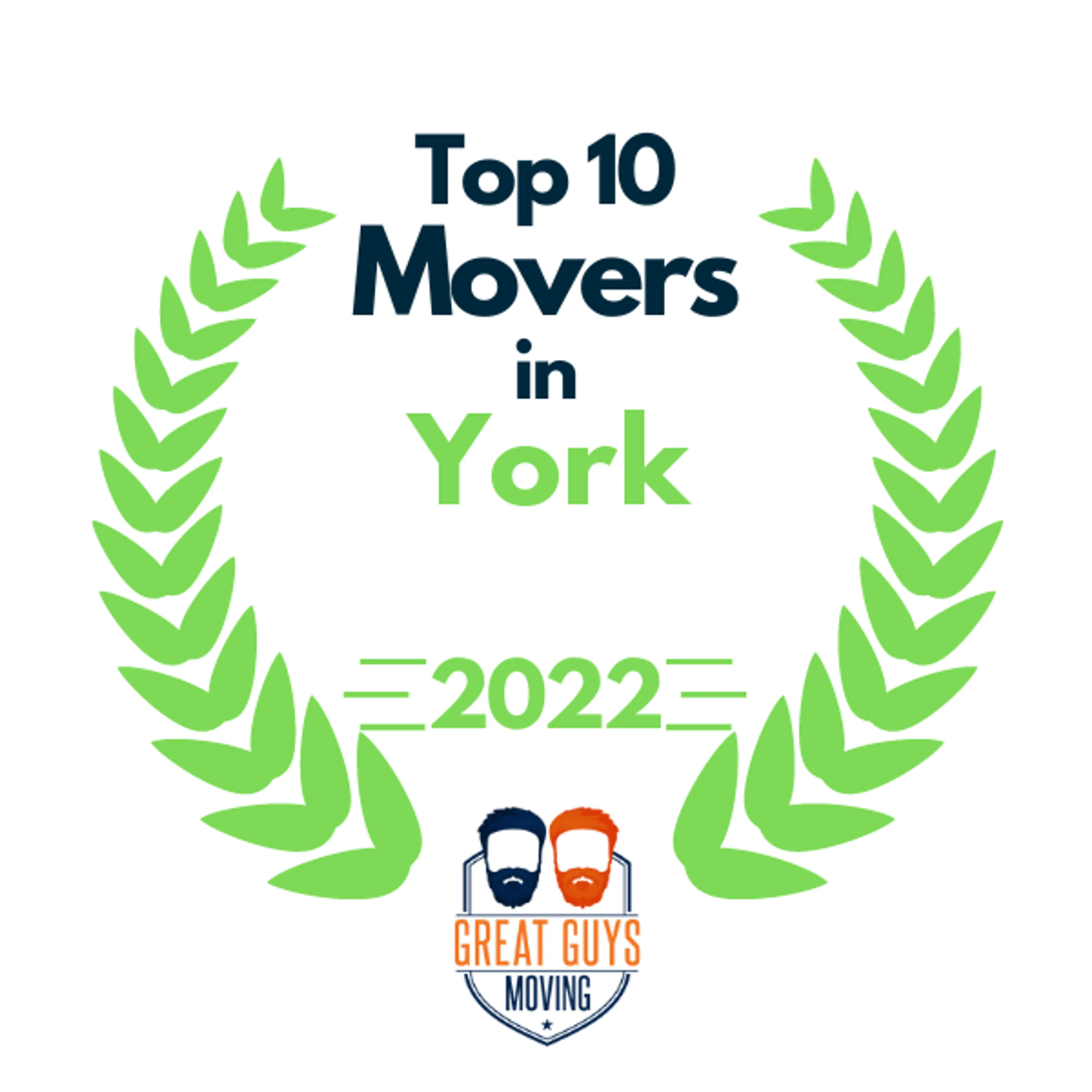 Top 10 Movers in York, NE 2022 award