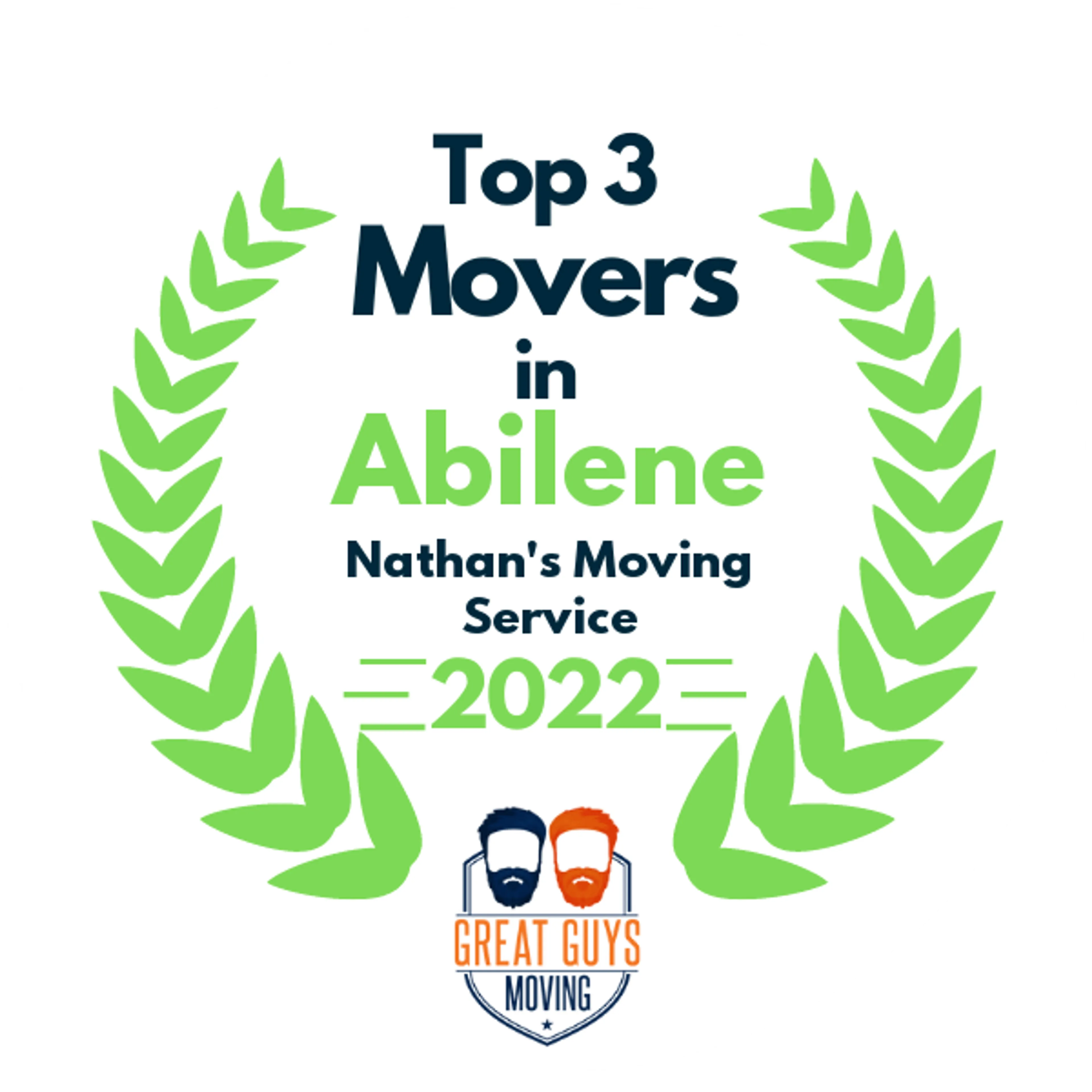 Top 3 Movers in Abilene, TX 2022 award